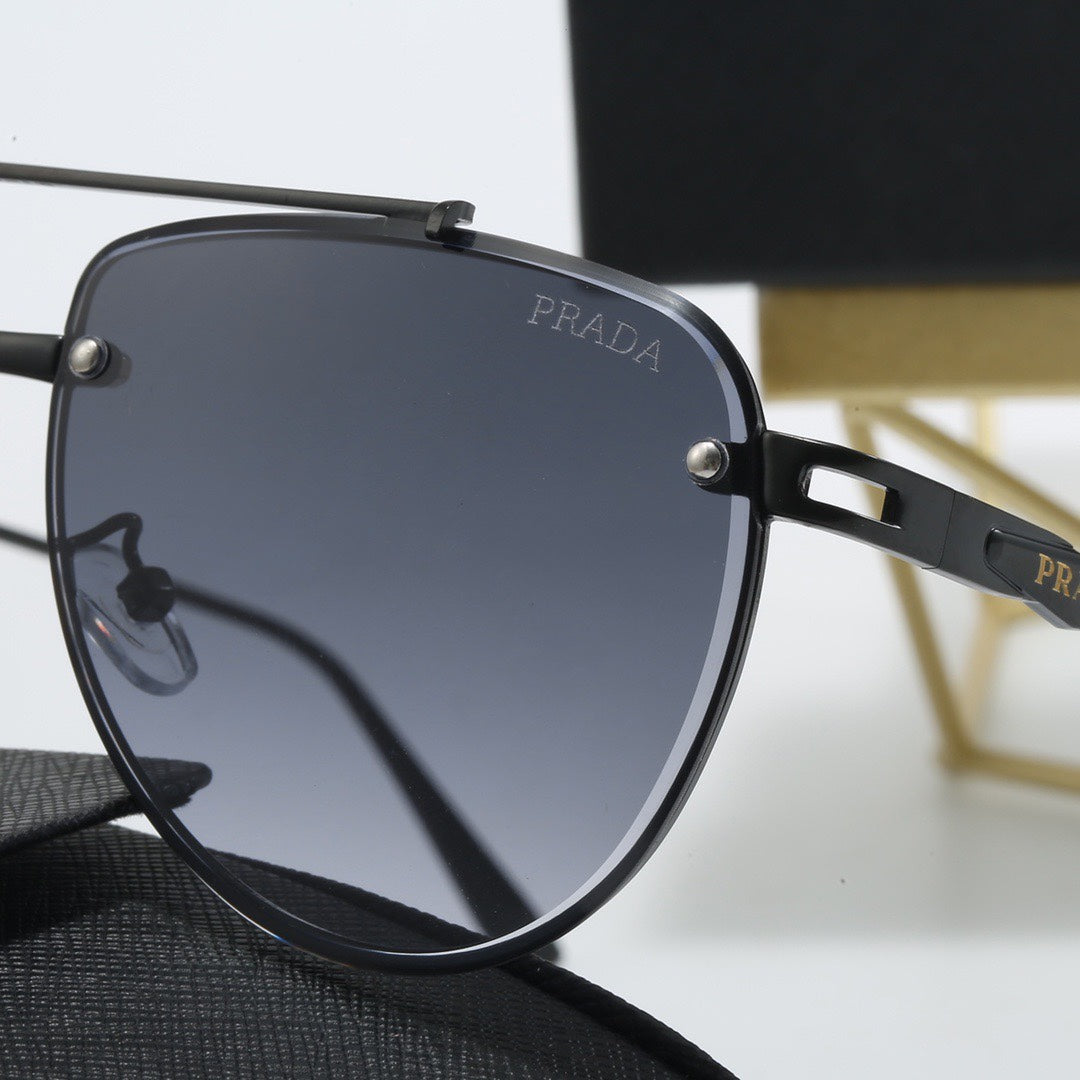 [Luxe]Square Round Sunglasses