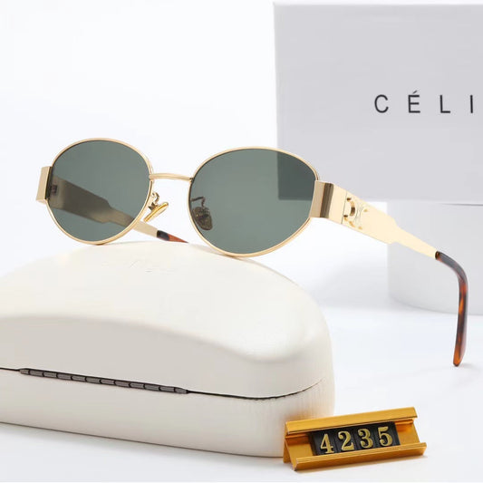 [Luxe]New Retro Metal Sunglasses 4235