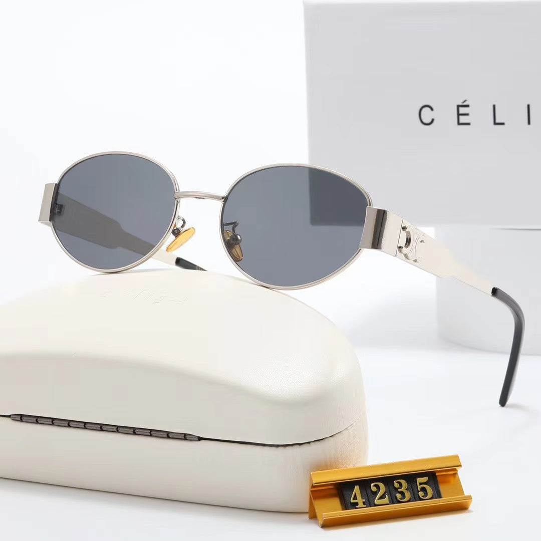 [Luxe]New Retro Metal Sunglasses 4235