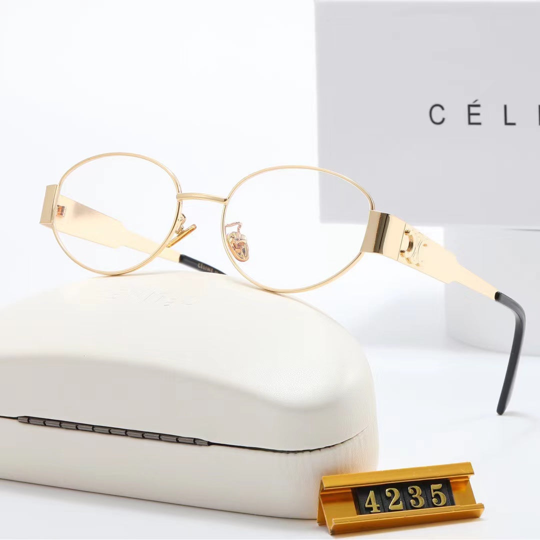 [Luxe]New Retro Metal Sunglasses 4235