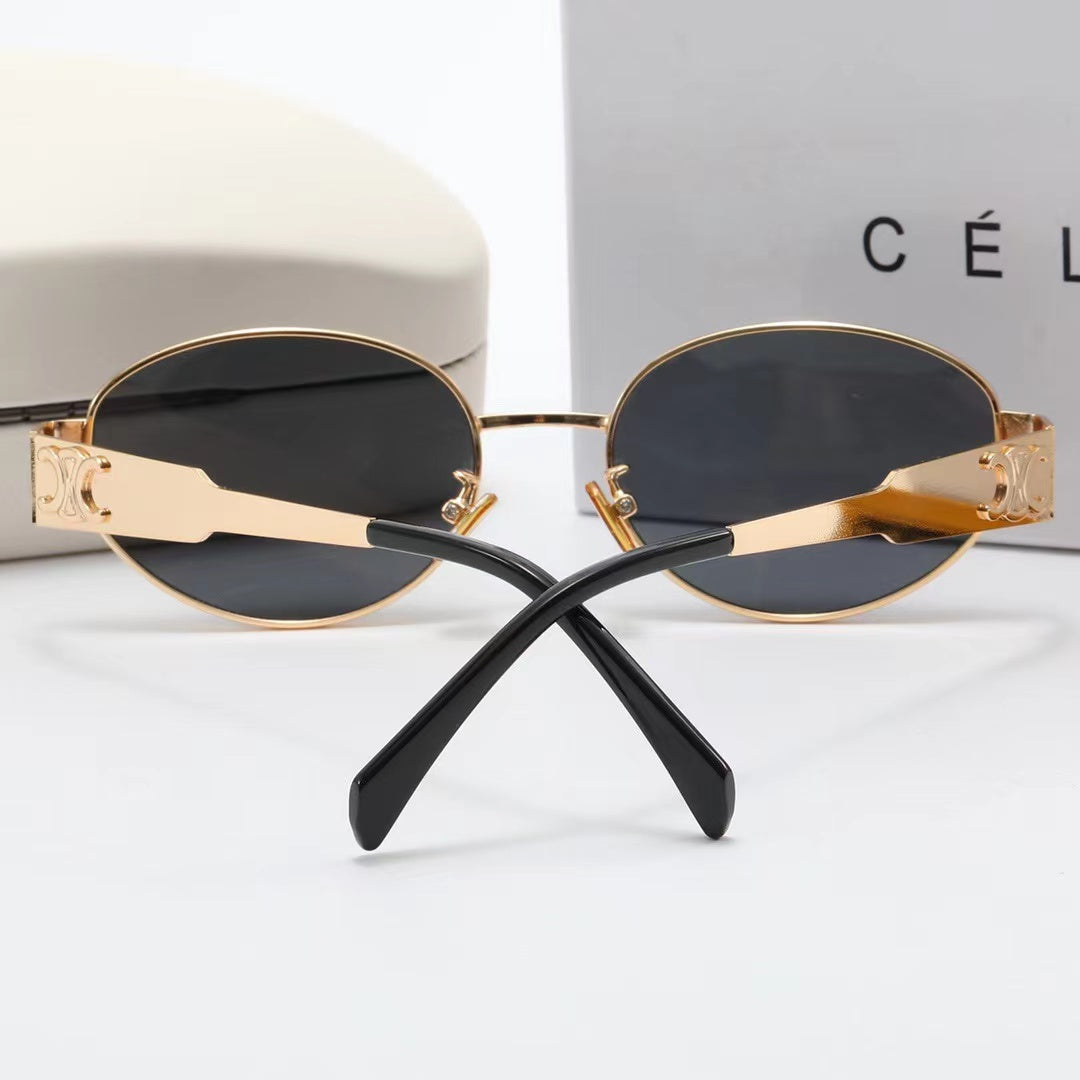 [Luxe]New Retro Metal Sunglasses 4235