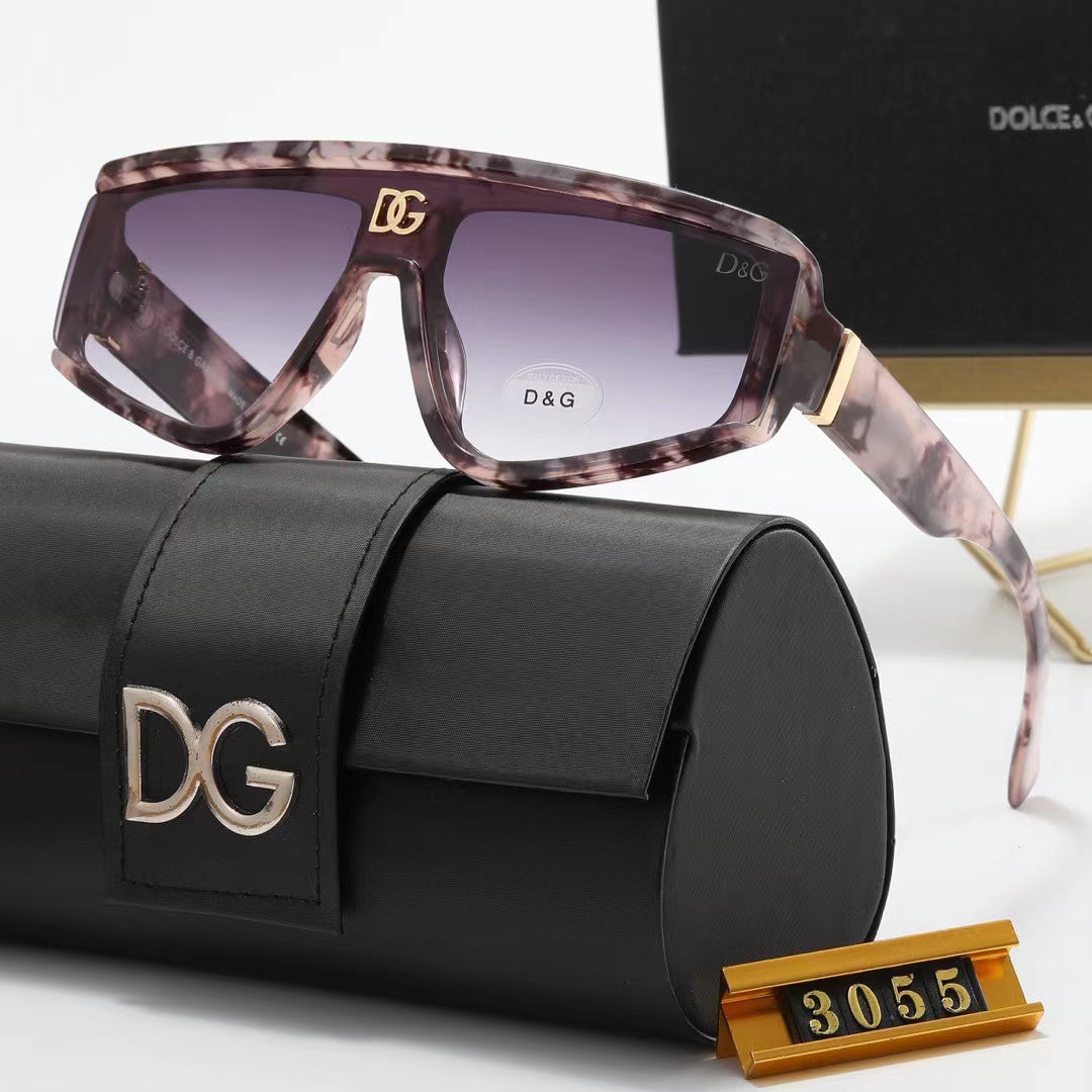 [Luxe]New Large Frame Sunglasses 3055