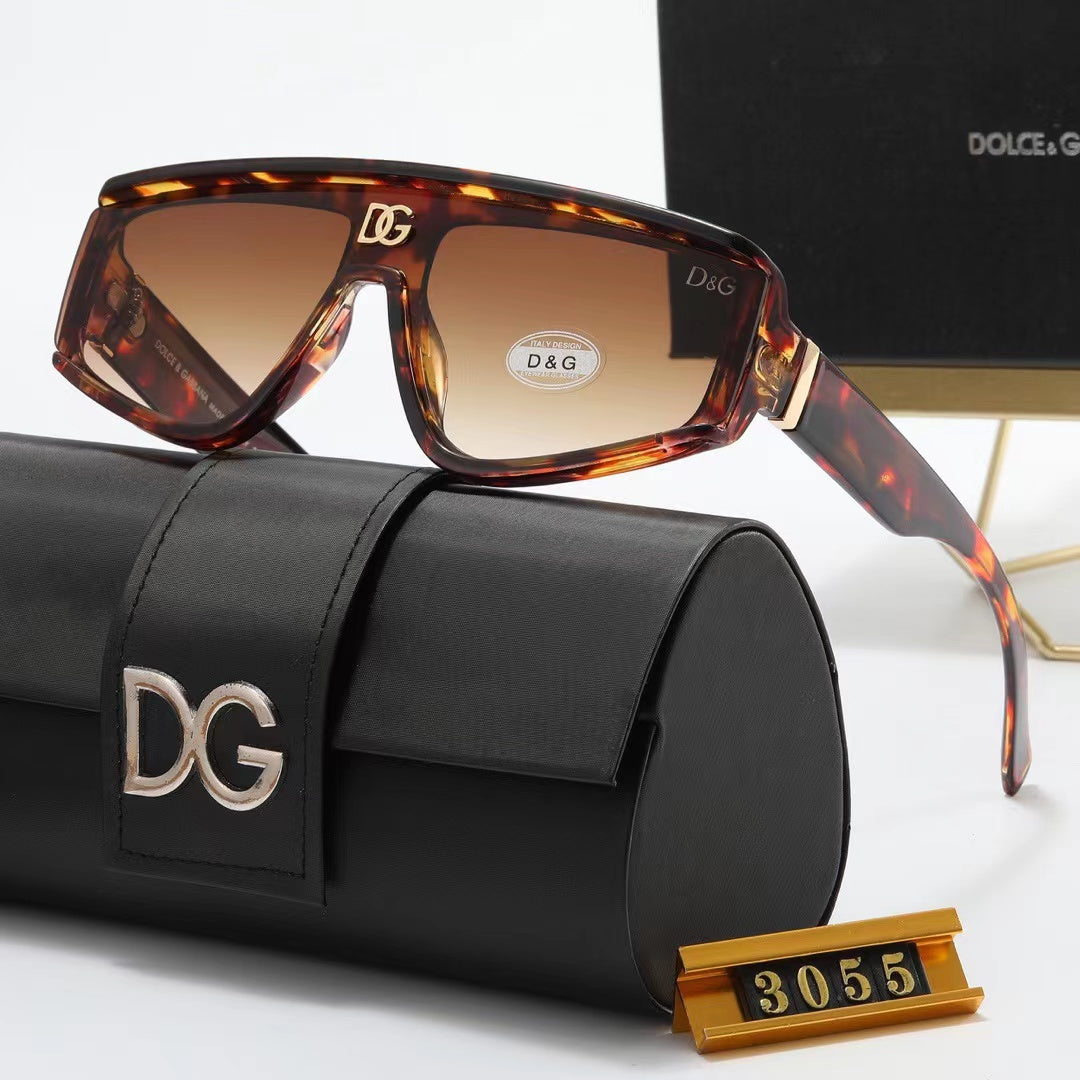 [Luxe]New Large Frame Sunglasses 3055