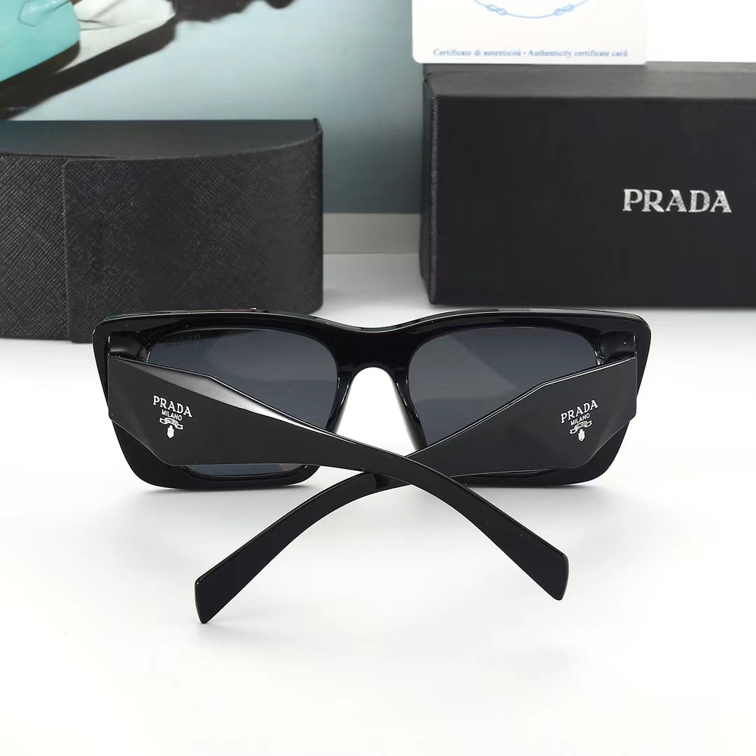 [Luxe]Trendy Rectangle Sunglasses for Women Men
