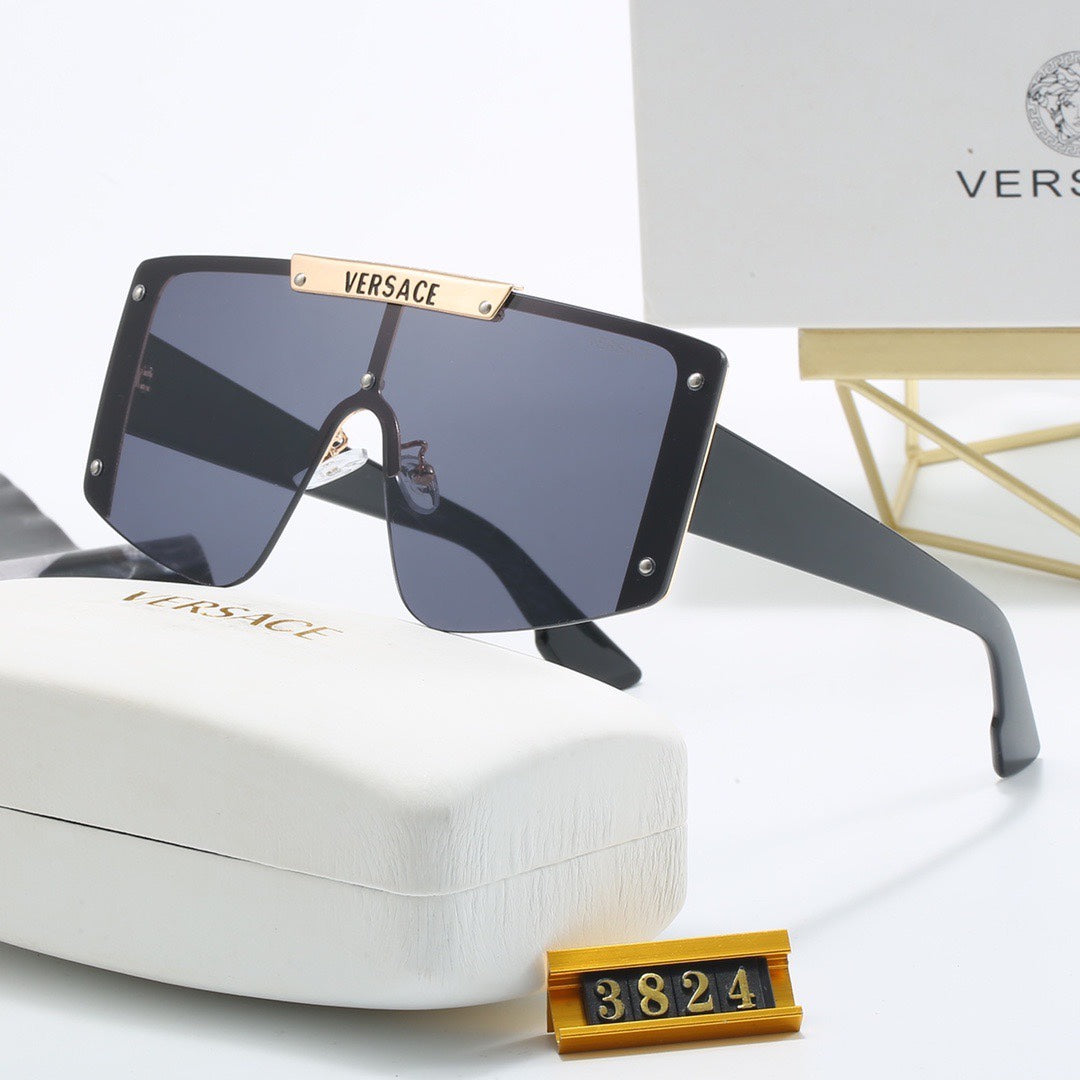 [Luxe]Wrap-Around Sunglasses-With Gift Box