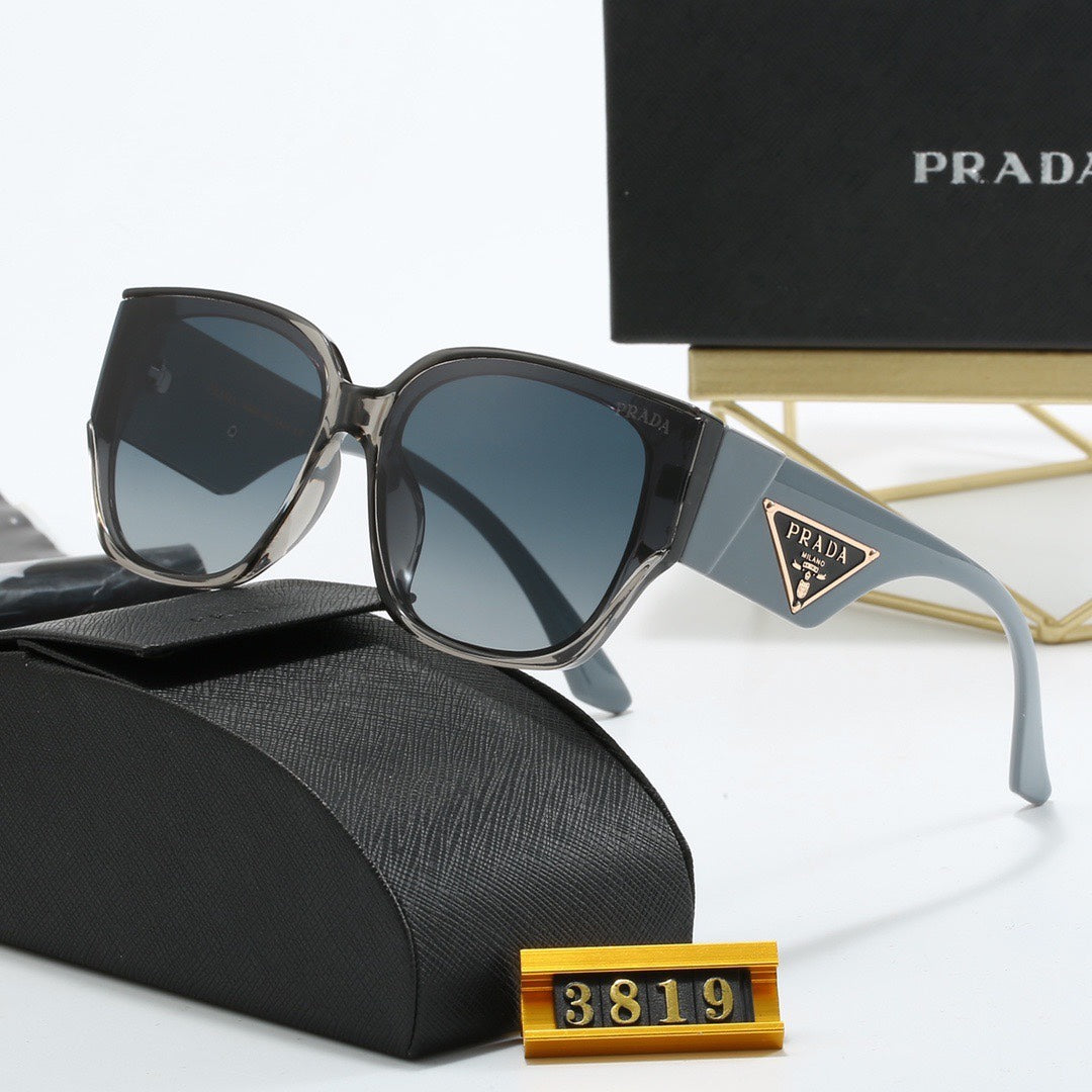 [Luxe]Thick Frame Retro Sunglasses