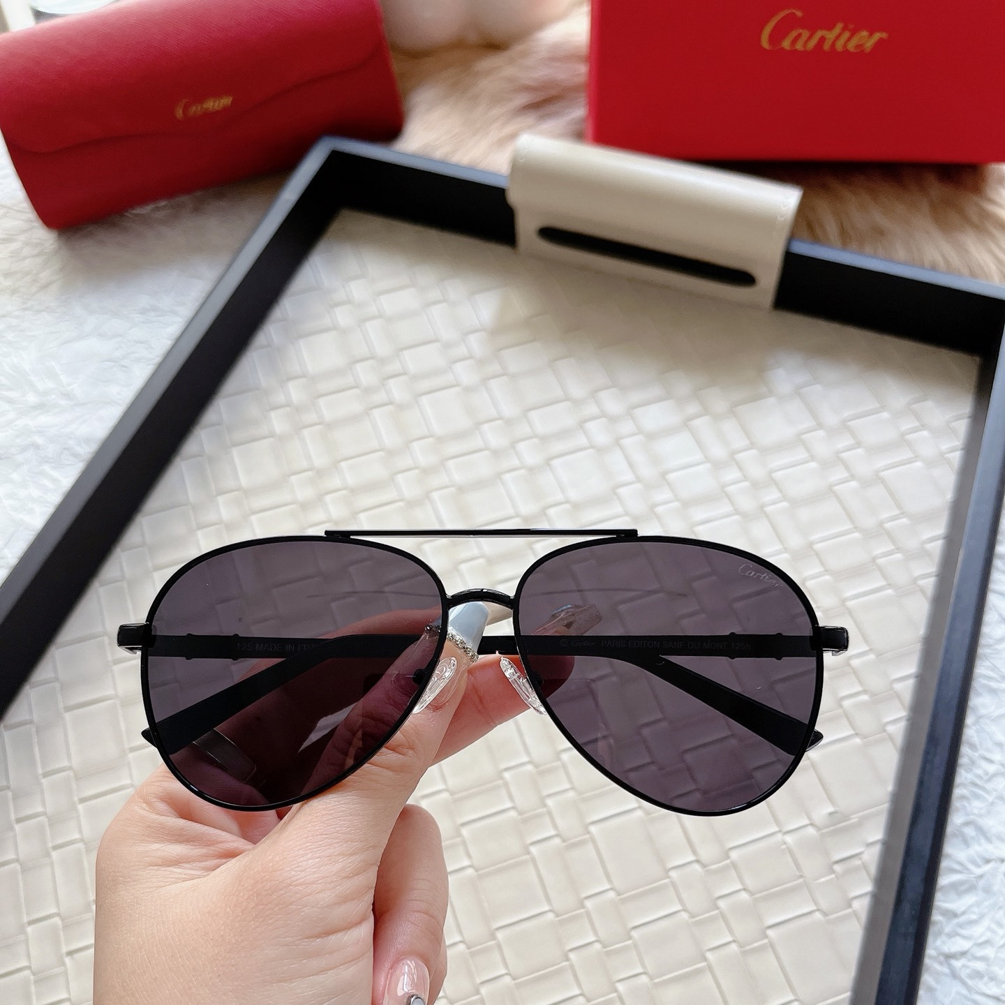 [Luxe]Fashion hot 3 color sunglasses 0648