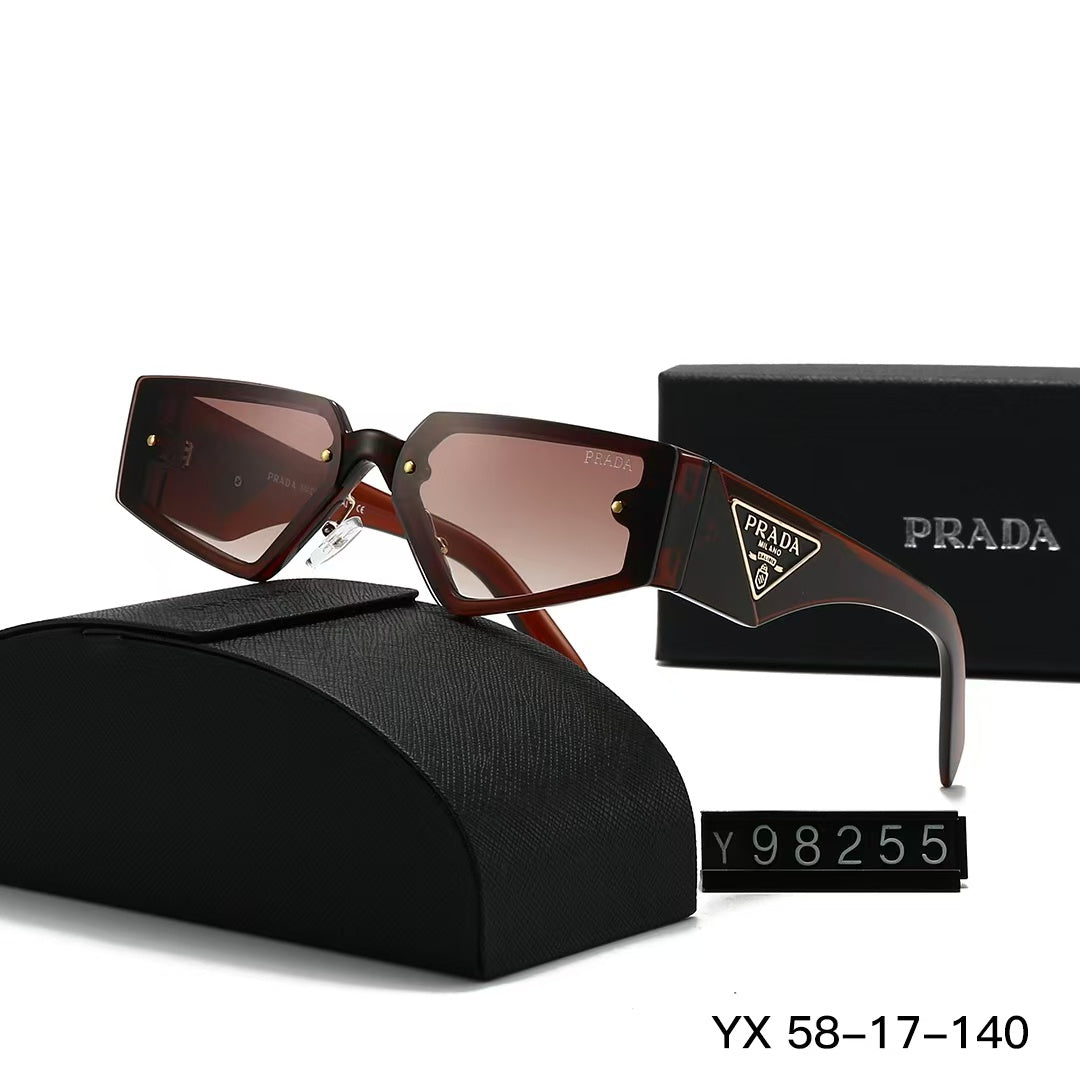 [Luxe]PA Classic Rhombus Frame Sunglasses-With Gift Box