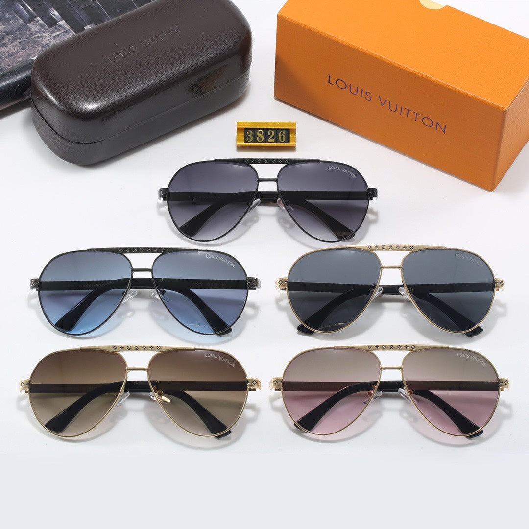 [Luxe]Thin Frame Sunglasses