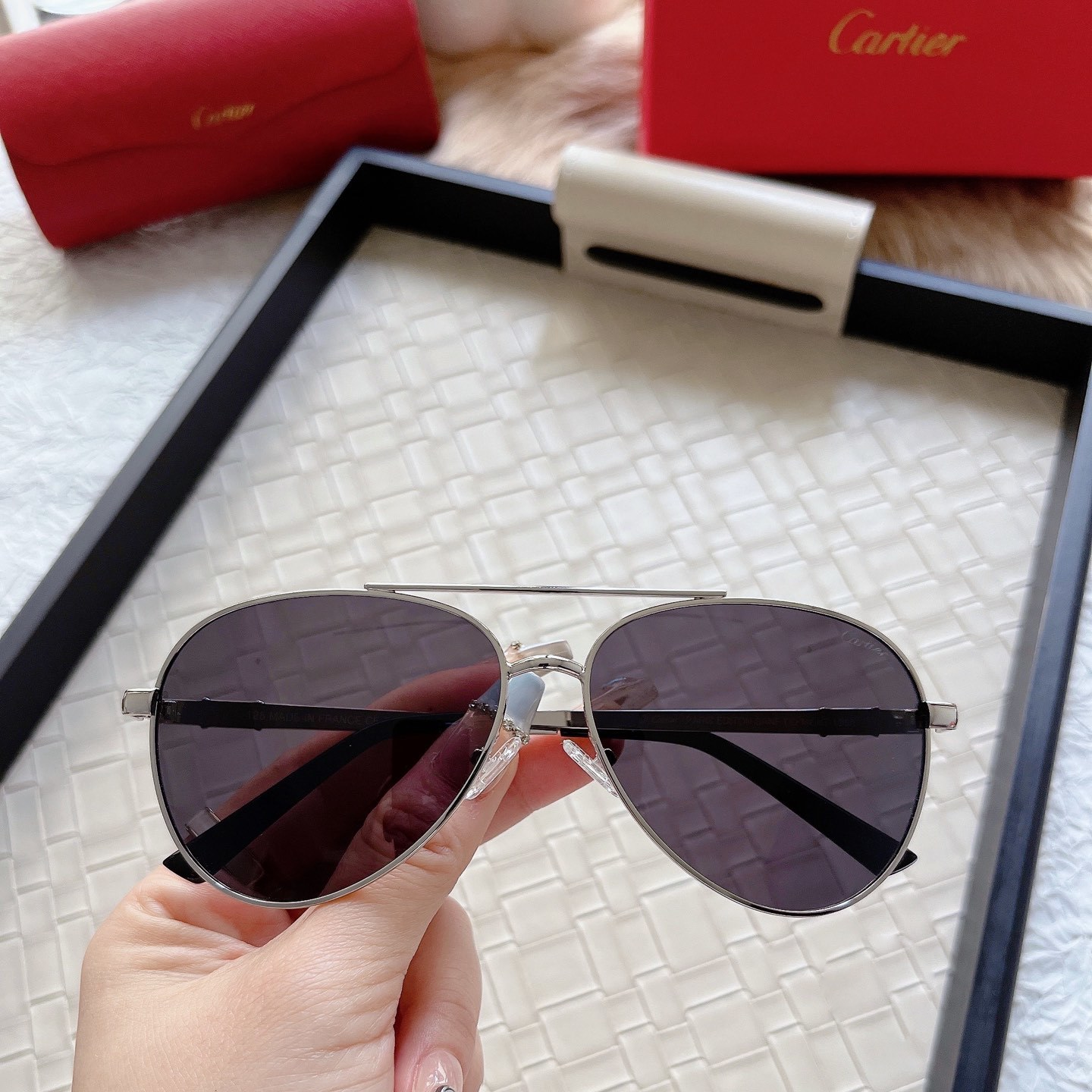 [Luxe]Fashion hot 3 color sunglasses 0648