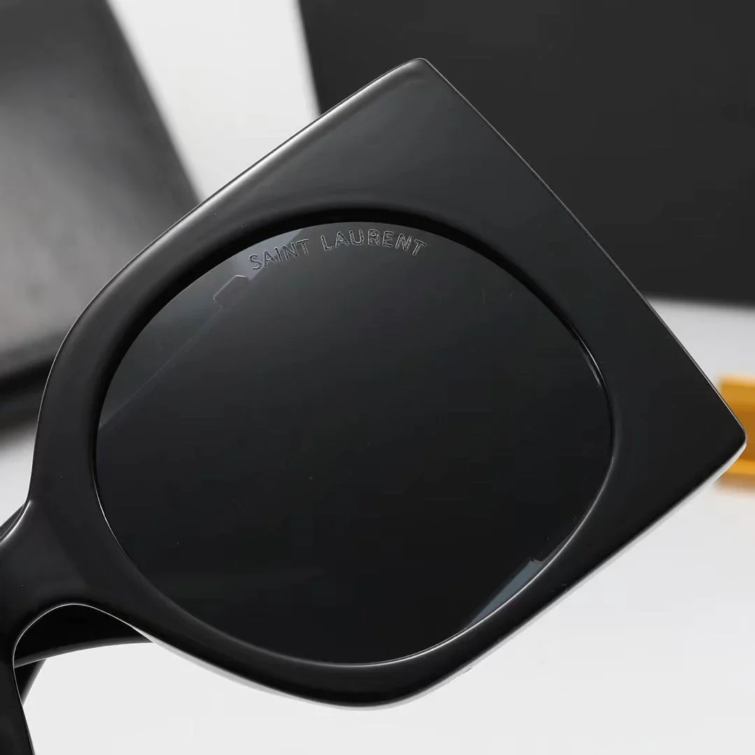 [Luxe]Retro large frame sunglasses 3512