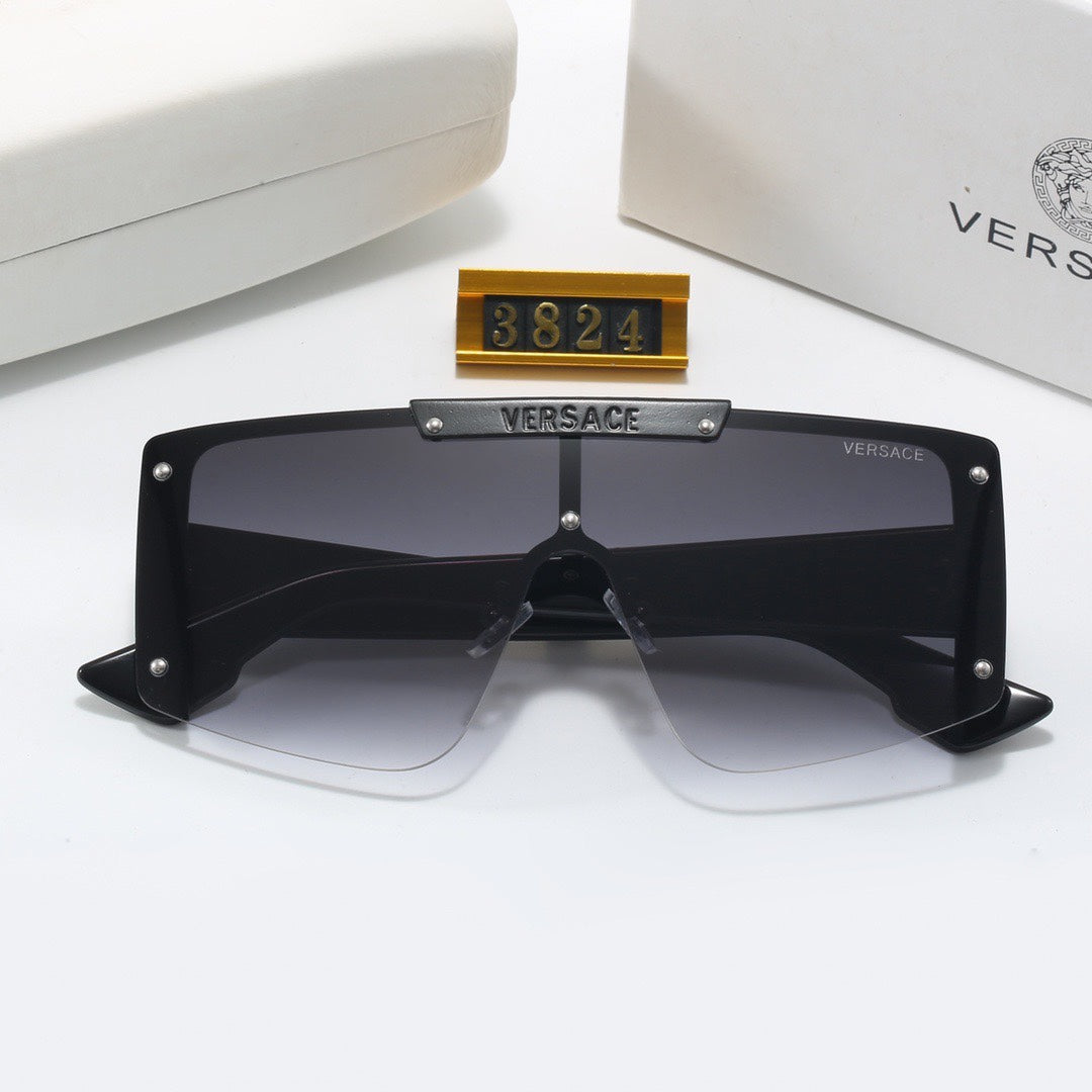 [Luxe]Wrap-Around Sunglasses-With Gift Box