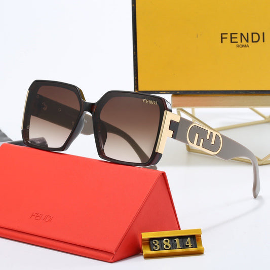 [Luxe]Large Frame Sunglasses-With Gift Box