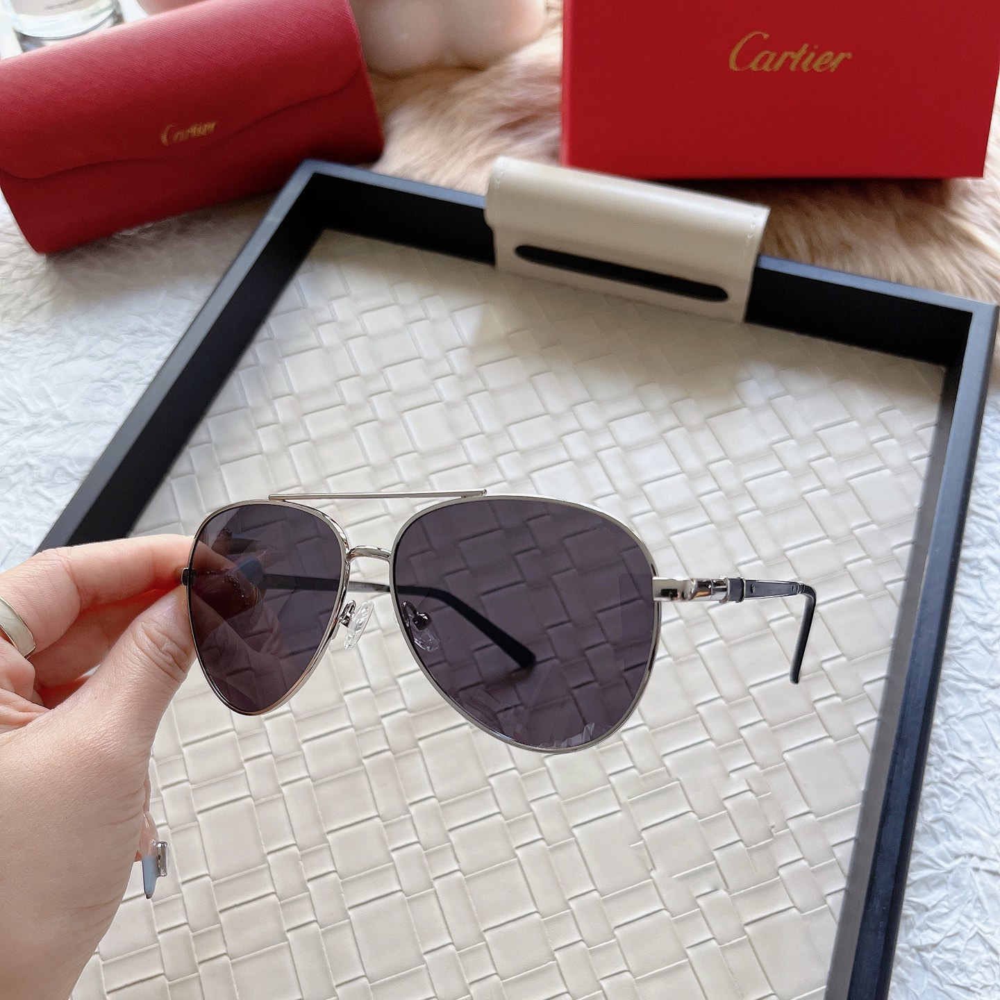 [Luxe]Fashion hot 3 color sunglasses 0648