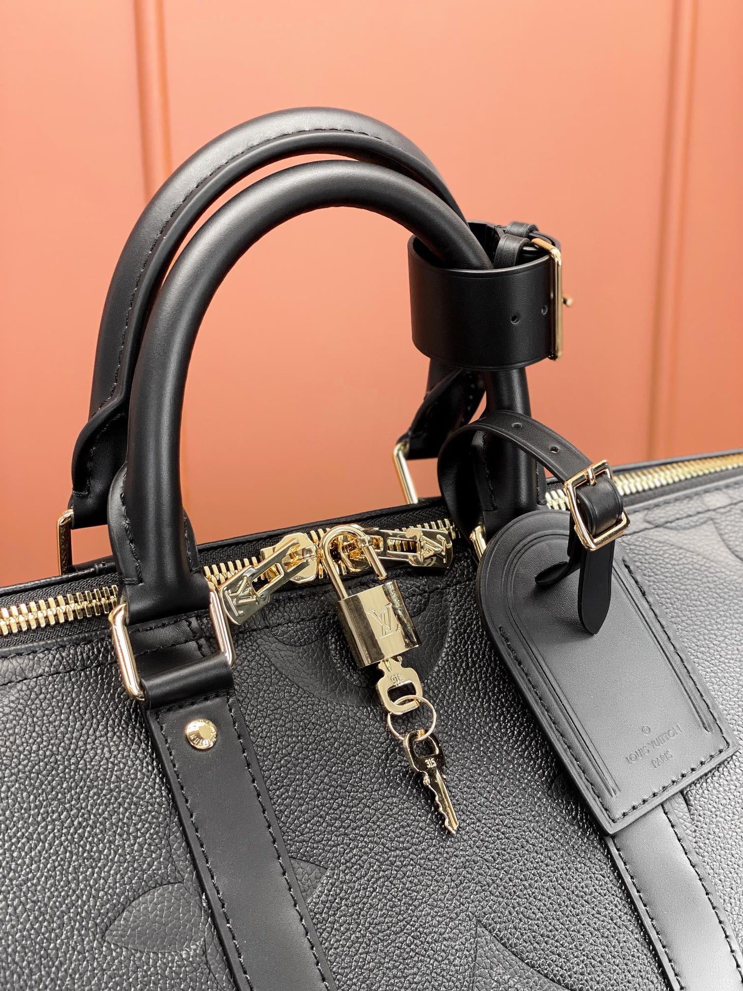 [Luxe]0528 Keepall Bandoulière 45 Monogram Empreinte Leather