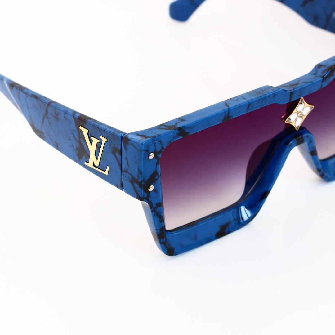 [Luxe]Chunky Frame  Cool Sunglasses-With Gift Box
