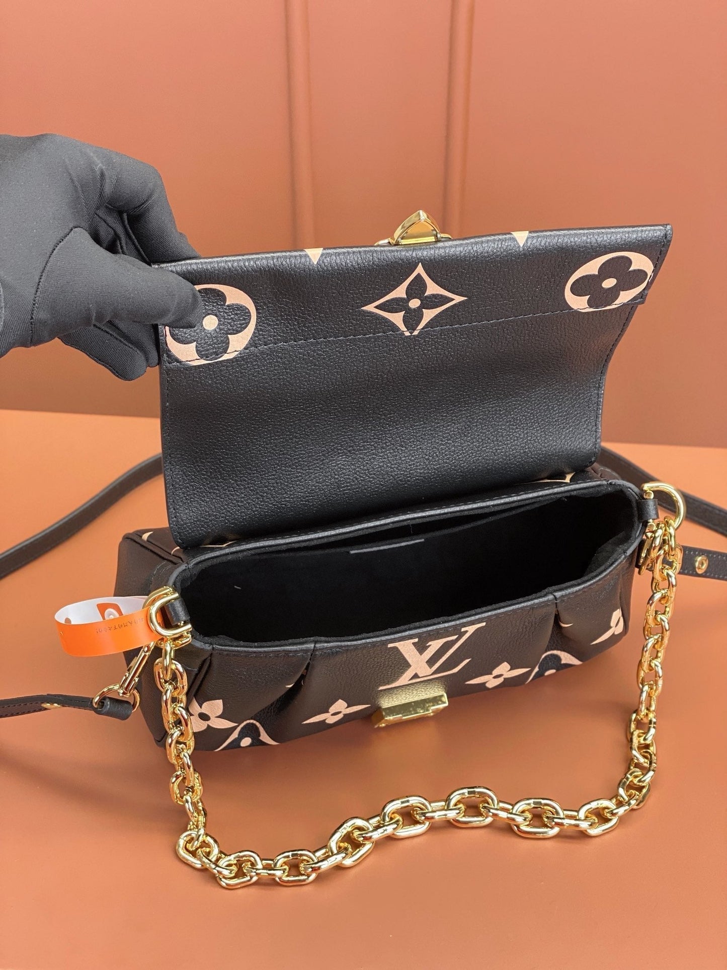 [Luxe]0528 Favorite Bicolour Monogram Empreinte Leather