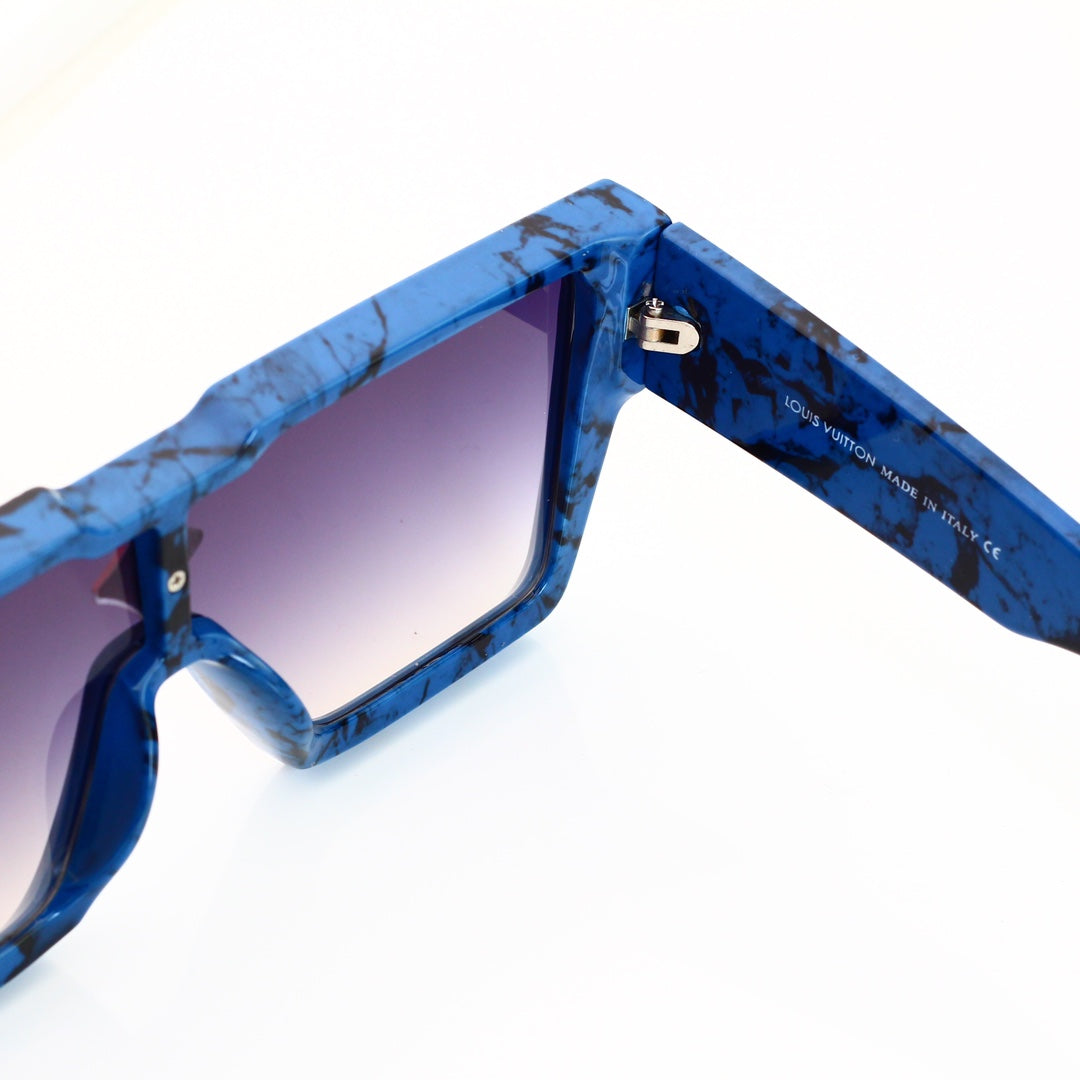 [Luxe]Chunky Frame  Cool Sunglasses-With Gift Box