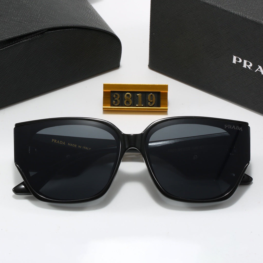 [Luxe]Thick Frame Retro Sunglasses