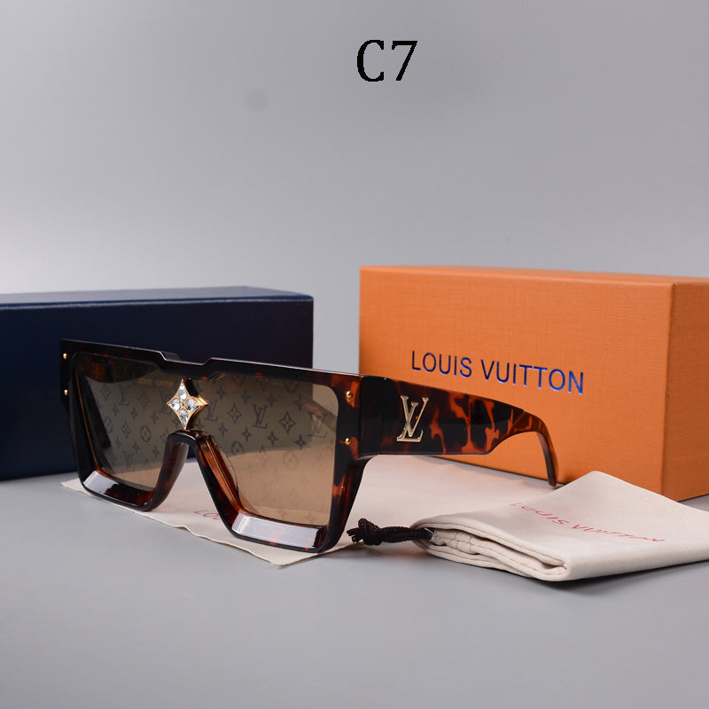 [Luxe]2024 new square frame unisex sunglasses 1486