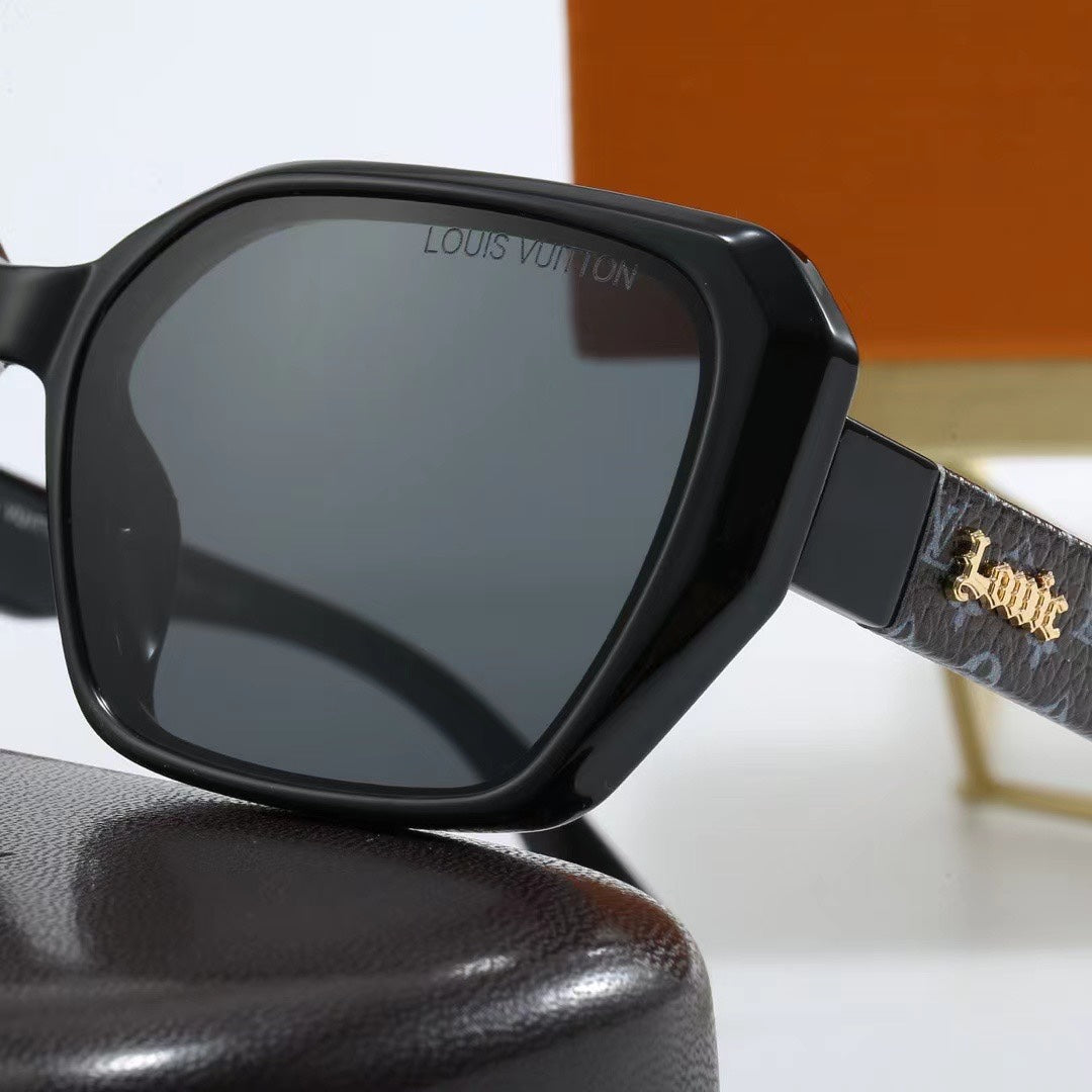 [Luxe]Hexagonal Sunglasses-With Gift Box