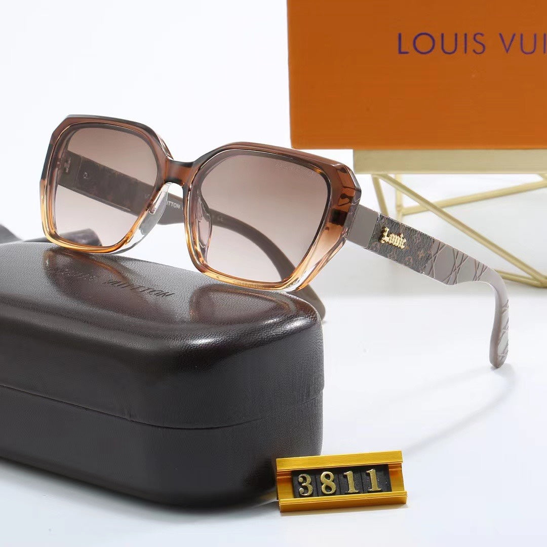 [Luxe]Hexagonal Sunglasses-With Gift Box