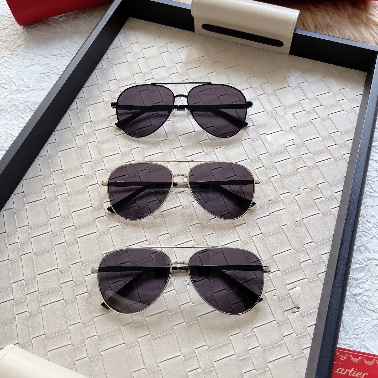 [Luxe]Fashion hot 3 color sunglasses 0648