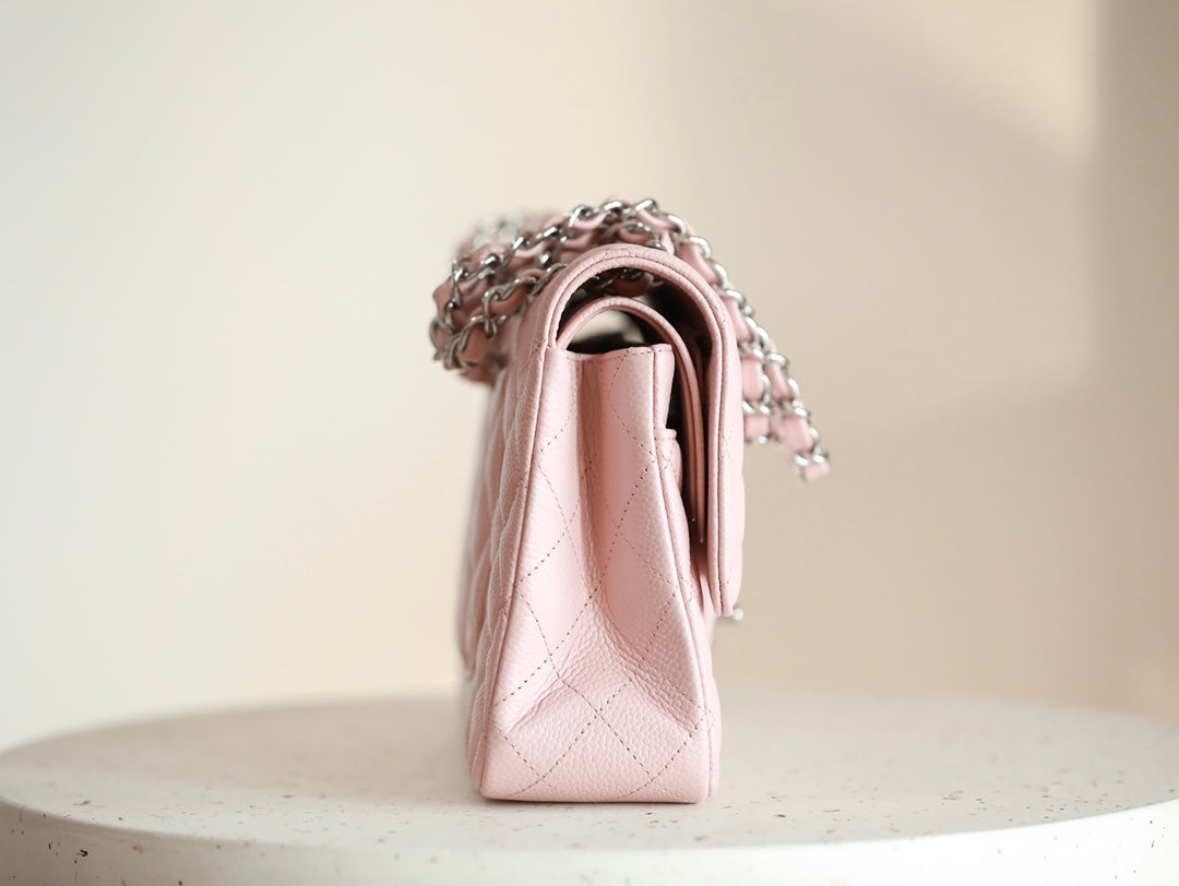 [Luxe]0528 Maxi Classic Handbag Grained Calfskin
