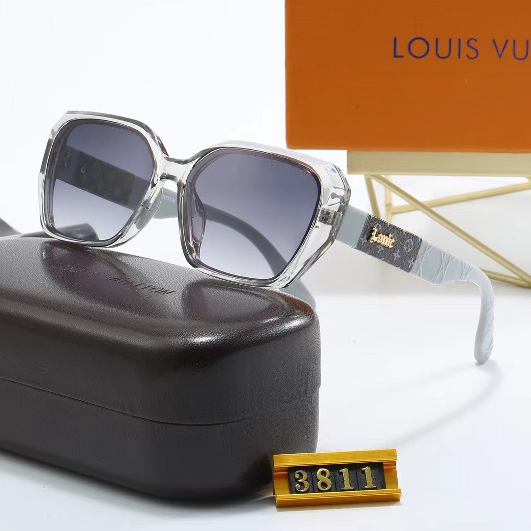 [Luxe]Hexagonal Sunglasses-With Gift Box
