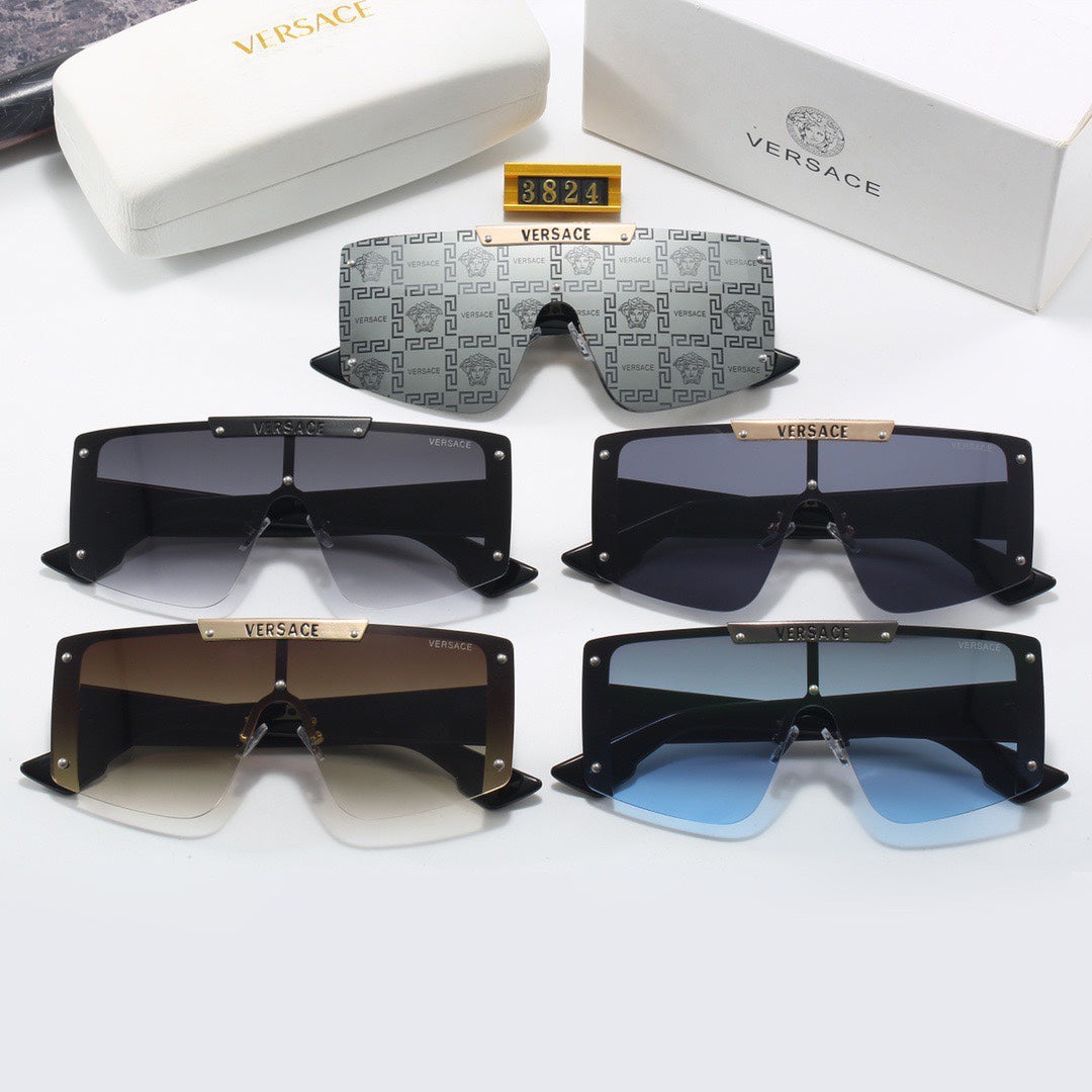 [Luxe]Wrap-Around Sunglasses-With Gift Box