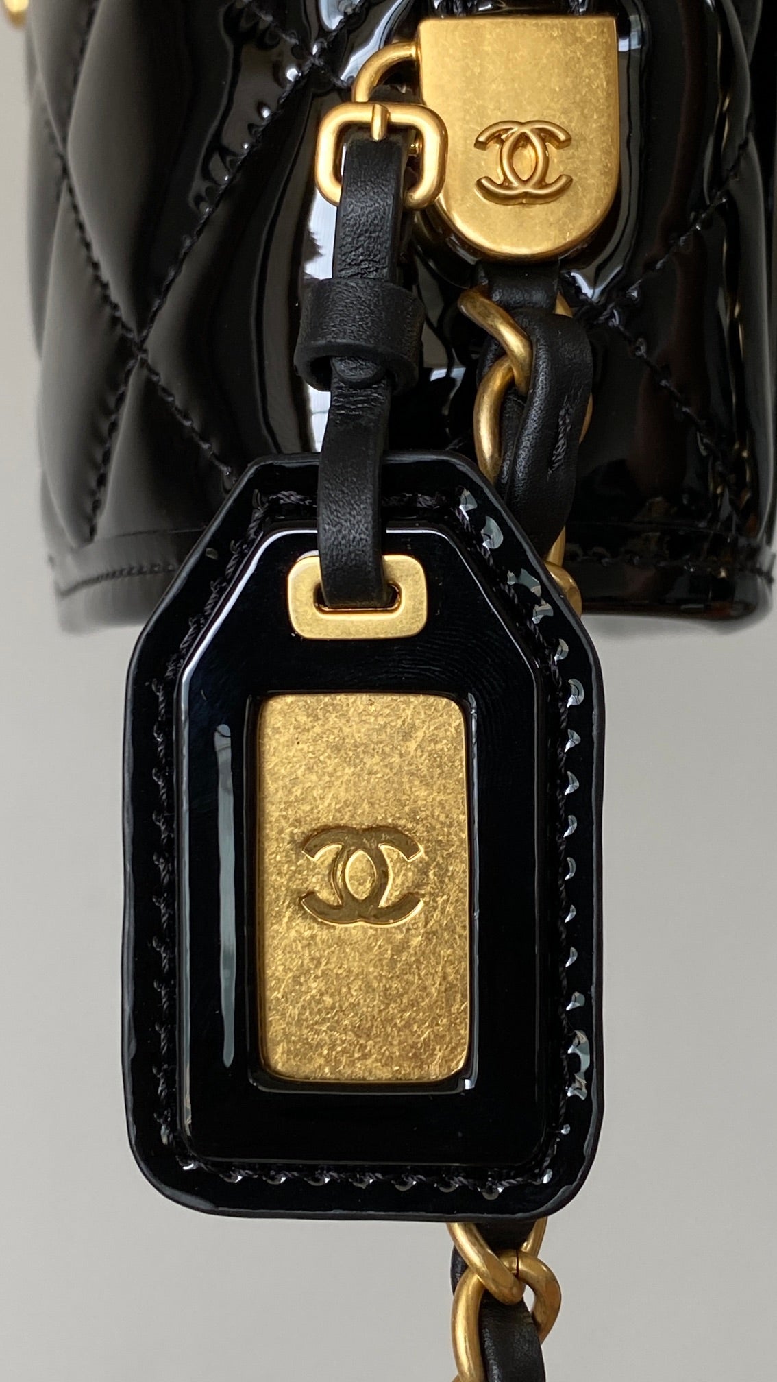 [Luxe]0528 Mini top handle with flap