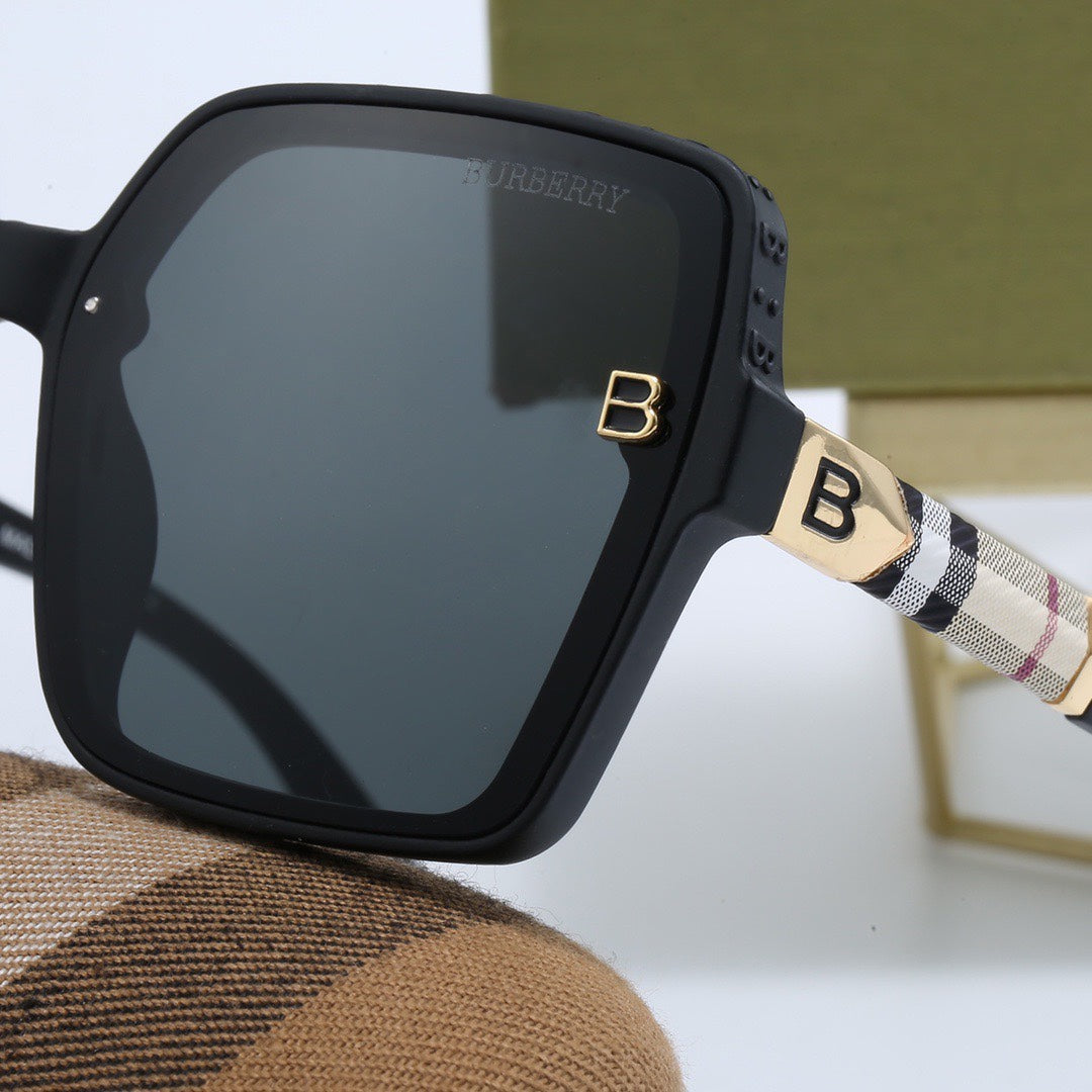 [Luxe]Large Frame Sunglasses-With Gift Box