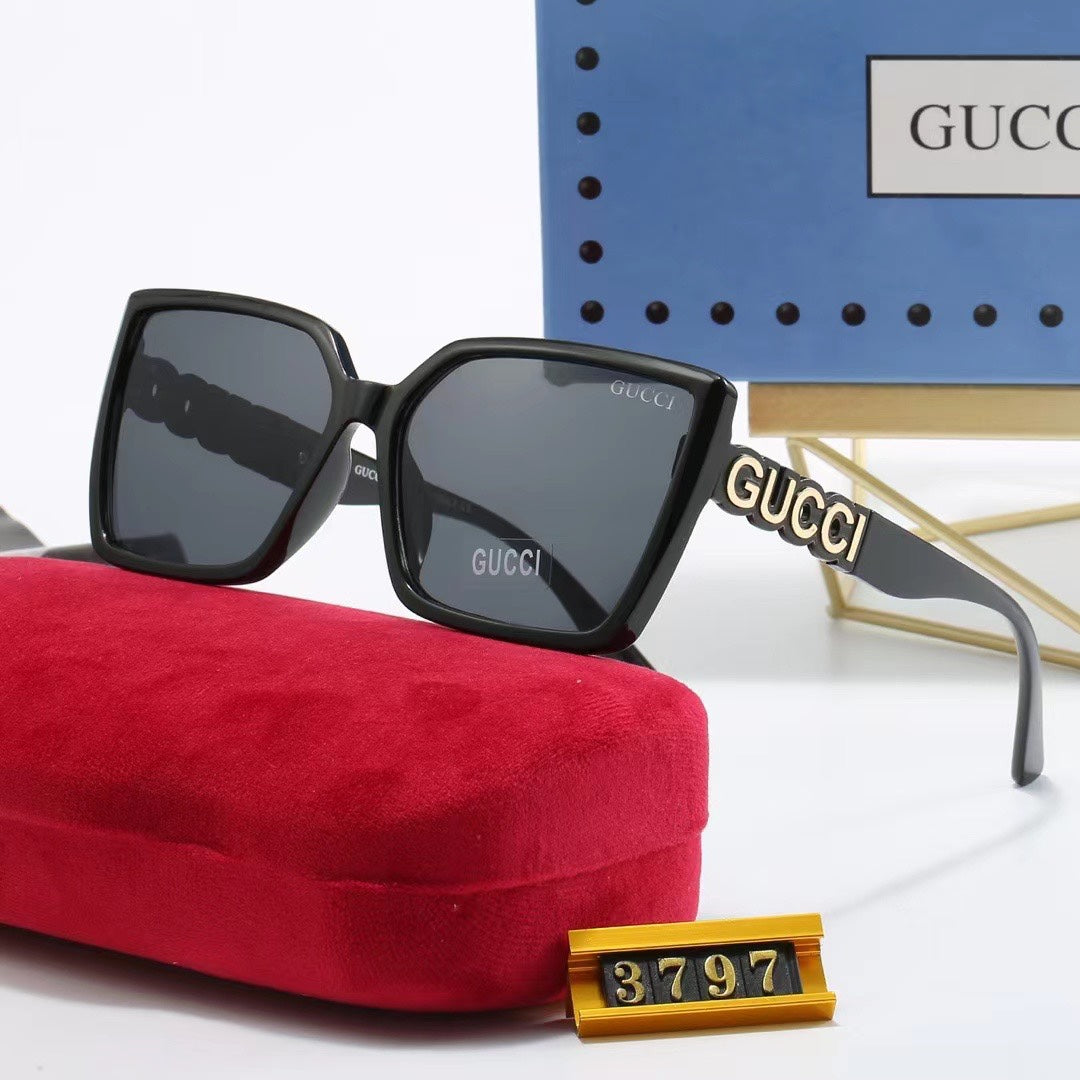 [Luxe]Oversized Square Sunglasses-With Gift Box