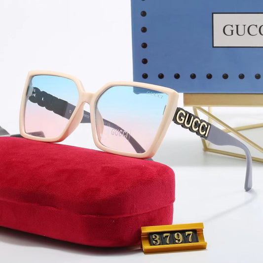 [Luxe]Oversized Square Sunglasses-With Gift Box