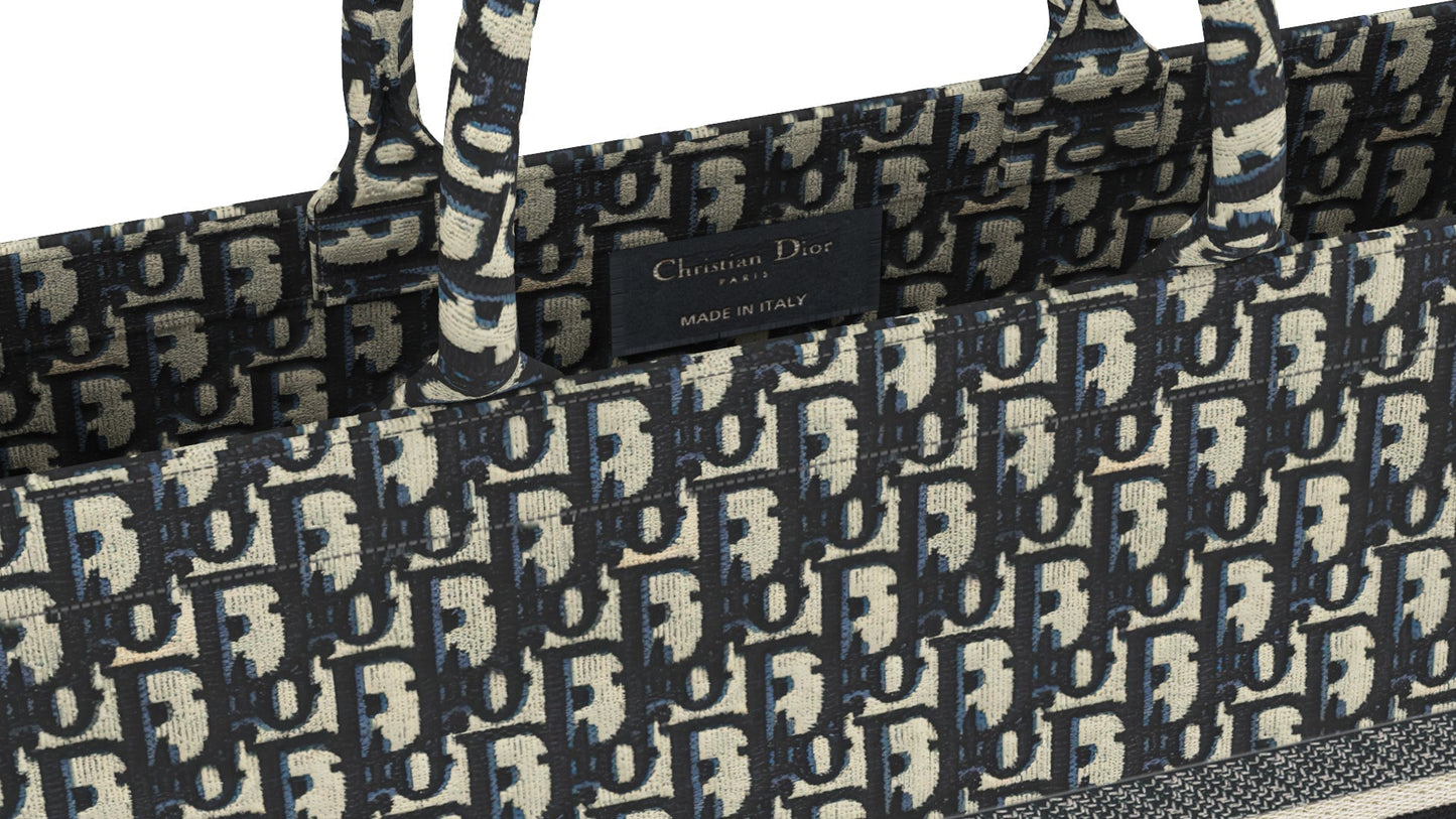 [Luxe]0528 Medium Book Tote Bag