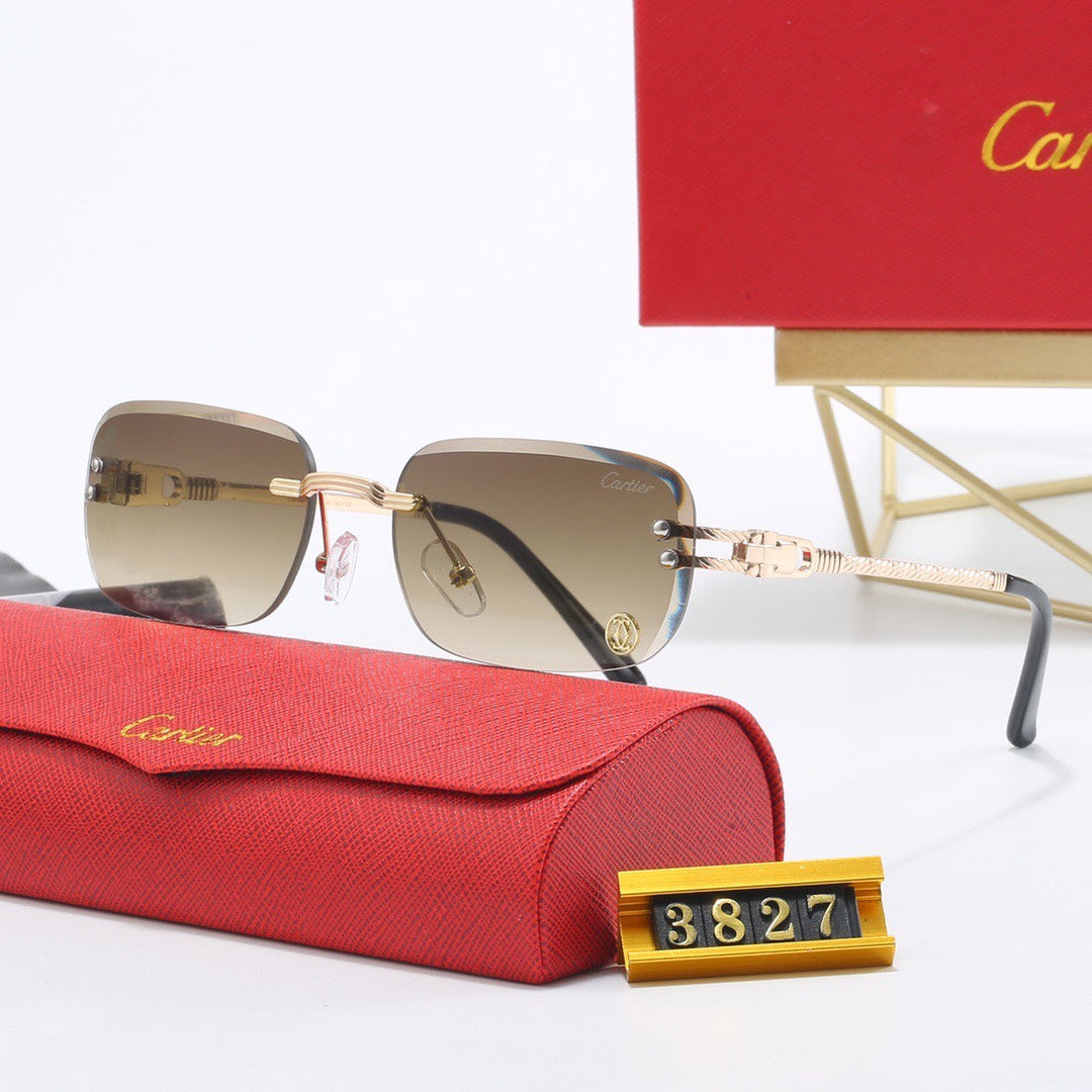 [Luxe]Rimless Sunglasses-With Gift Box
