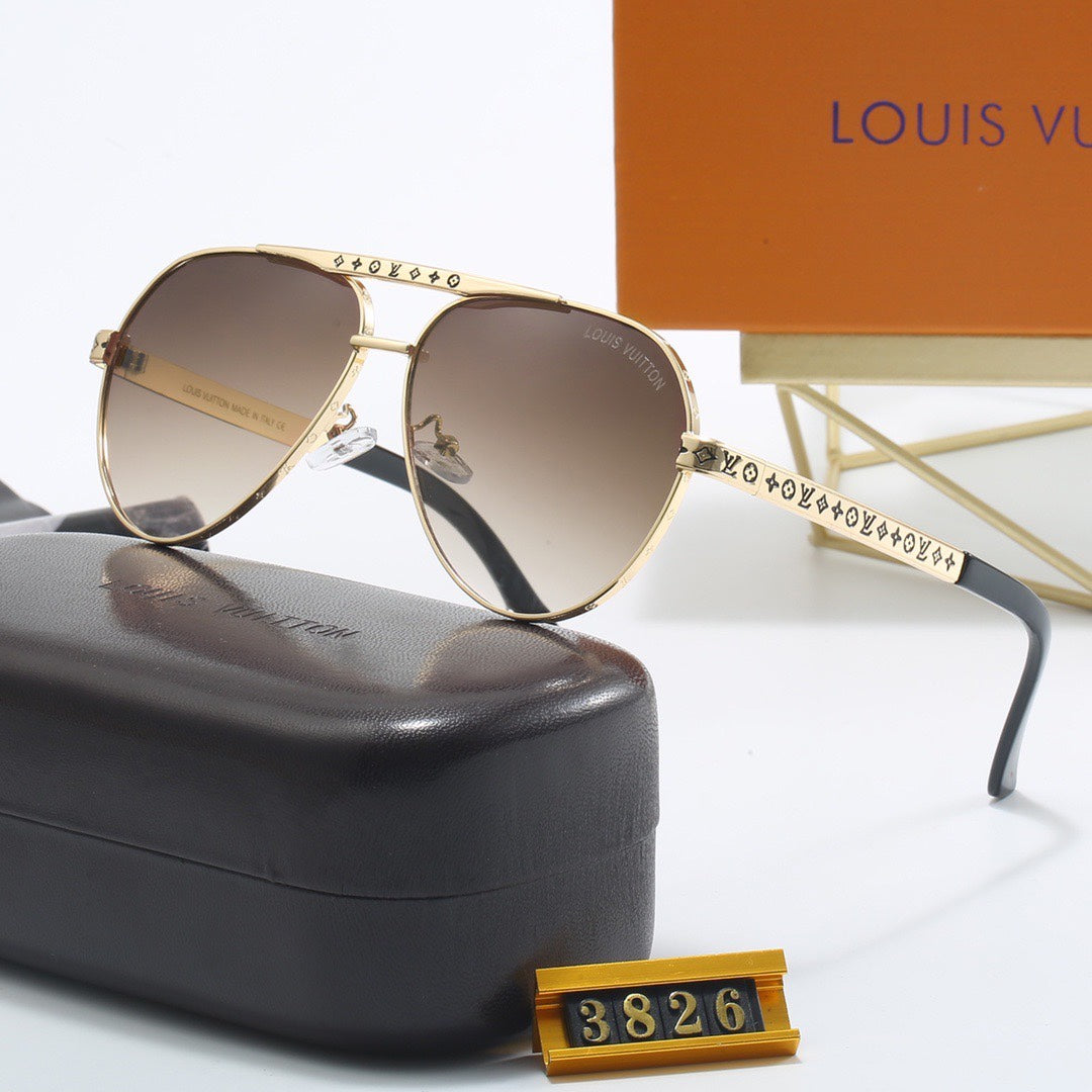 [Luxe]Thin Frame Sunglasses
