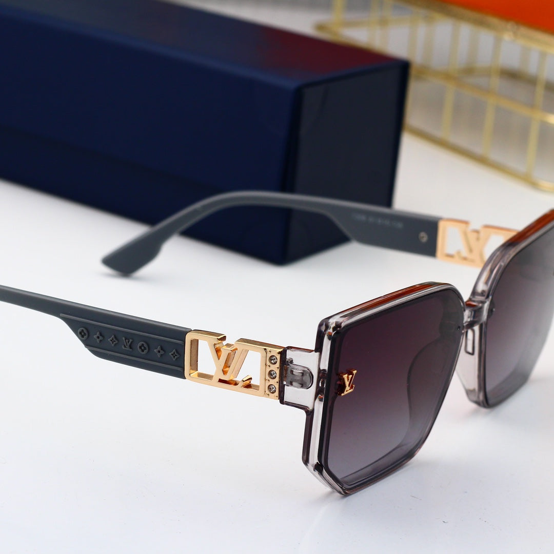 [Luxe]Hexagonal Oversized Sunglasses-With Gift Box