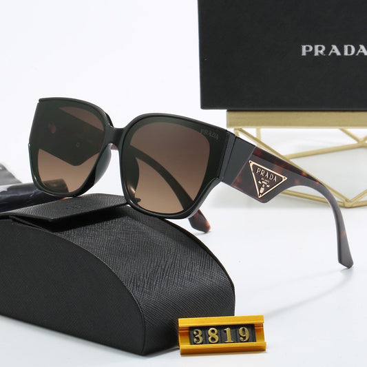 [Luxe]Thick Frame Retro Sunglasses