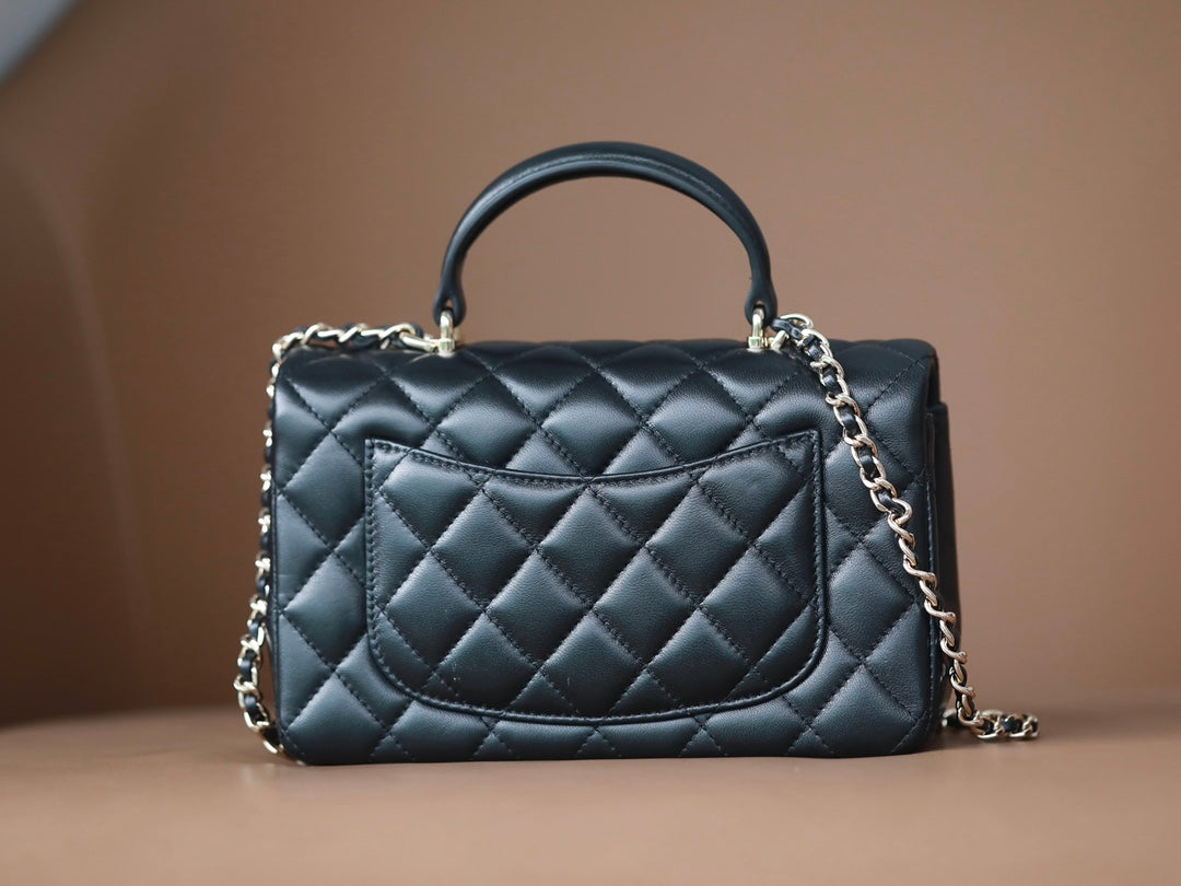 [Luxe]0528 Mini Rectangular Flap with Top Handle
