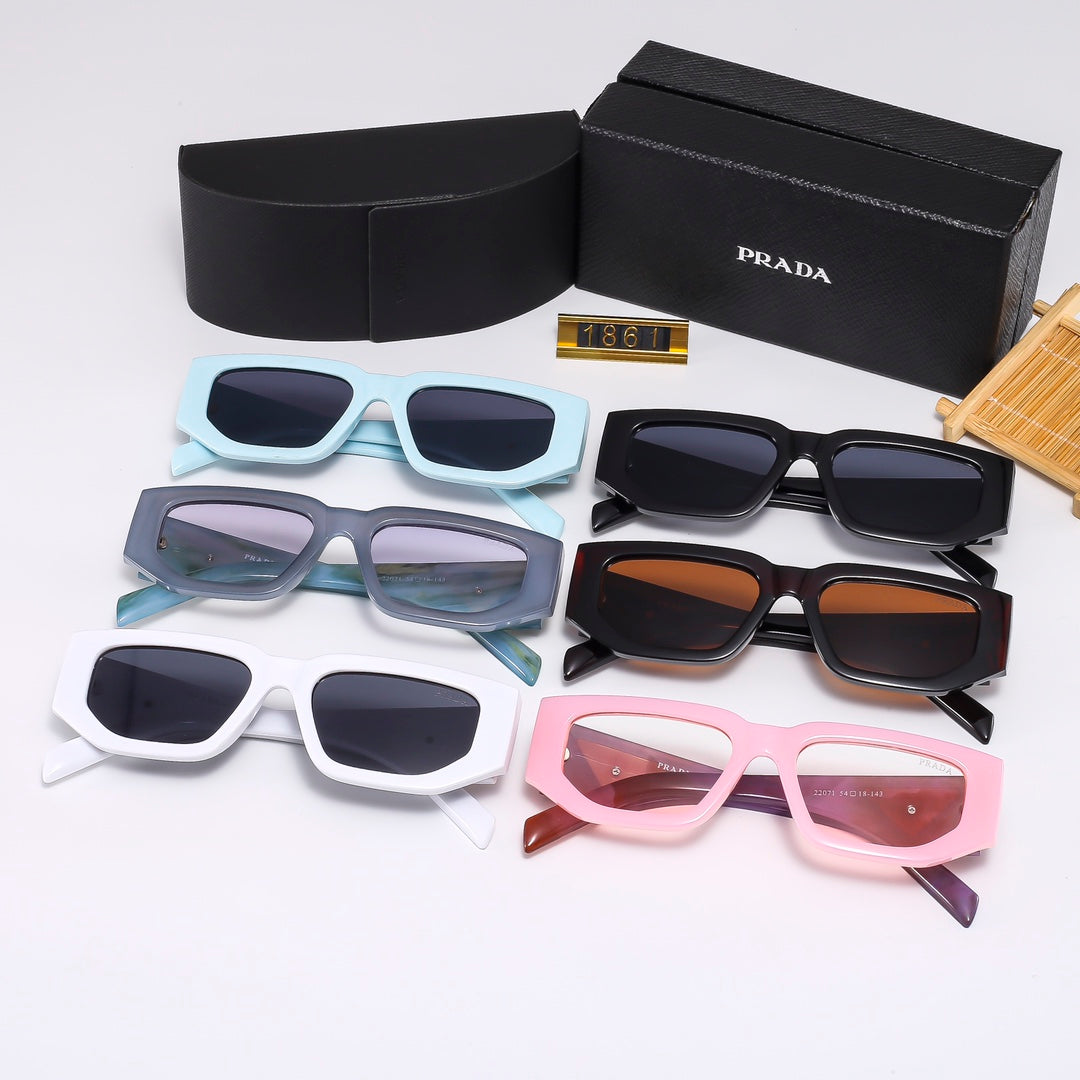 [Luxe]Retro Polygonal Mesh Unisex Sunglasses 1861