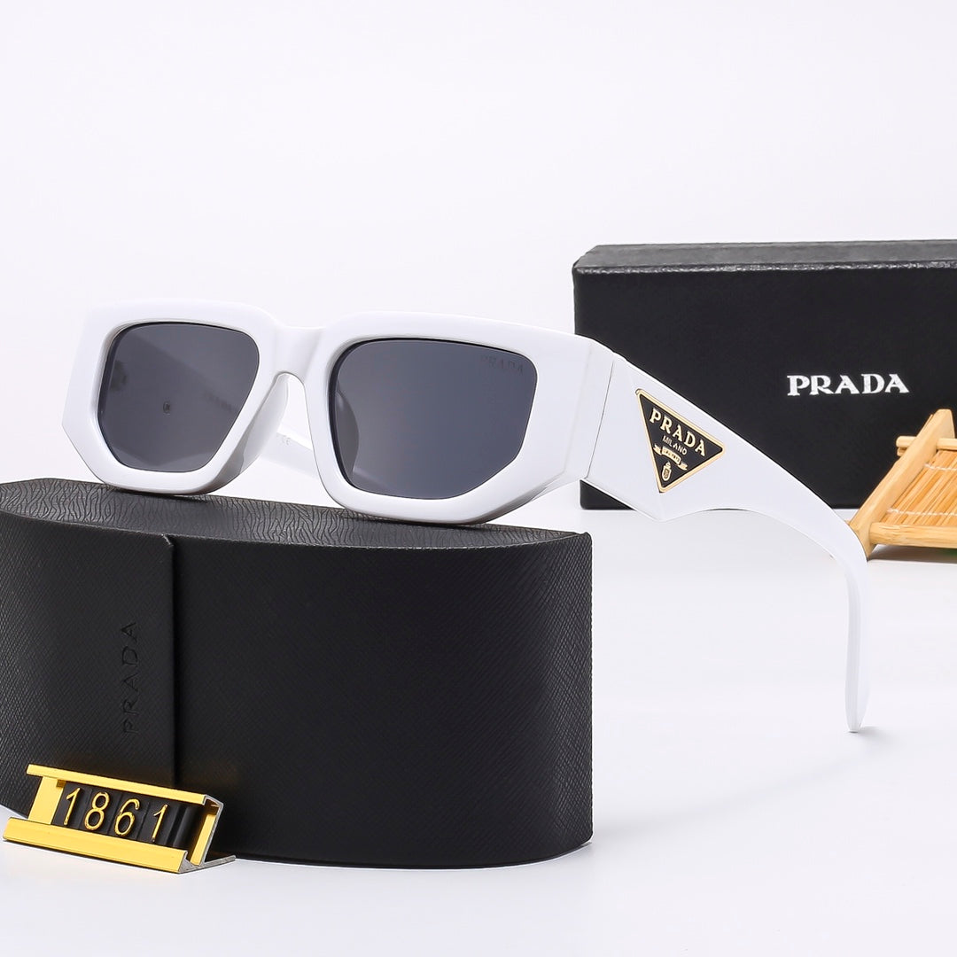 [Luxe]Retro Polygonal Mesh Unisex Sunglasses 1861