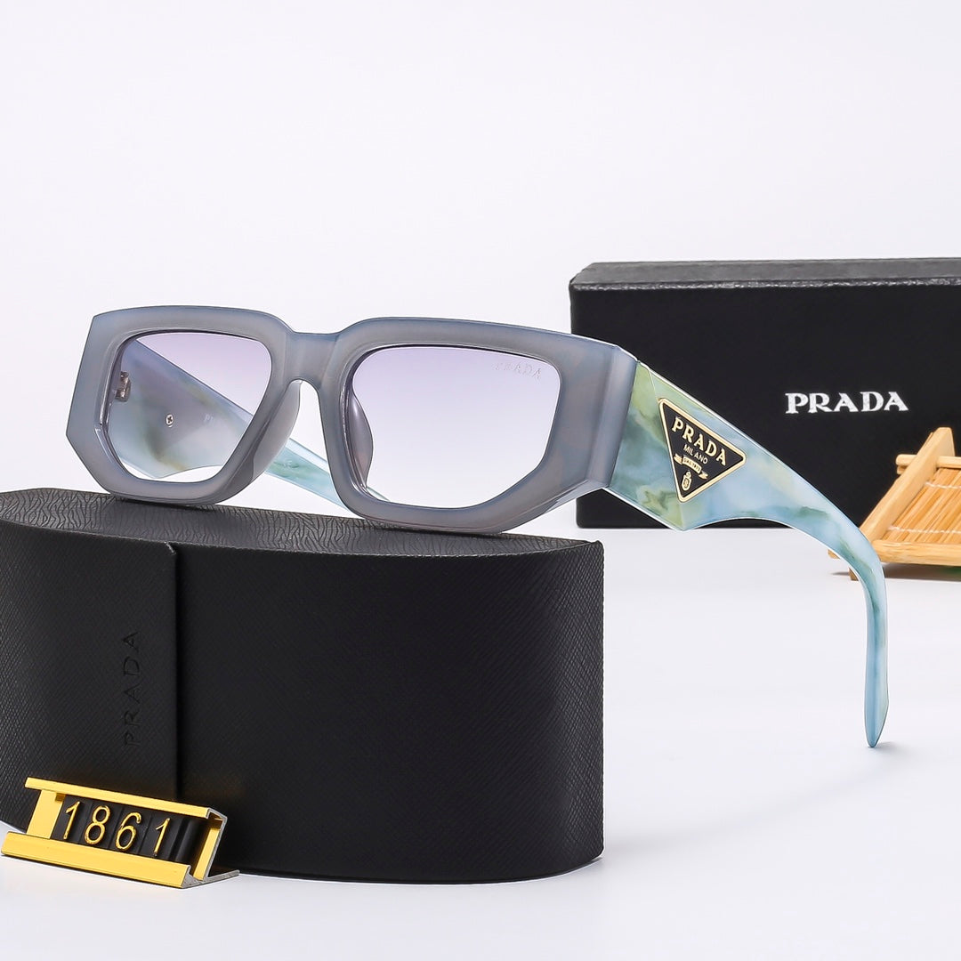 [Luxe]Retro Polygonal Mesh Unisex Sunglasses 1861