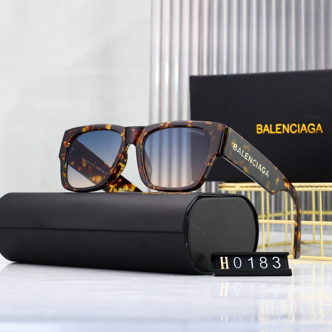 [Luxe]Fashion Square Frame Sunglasses 0183