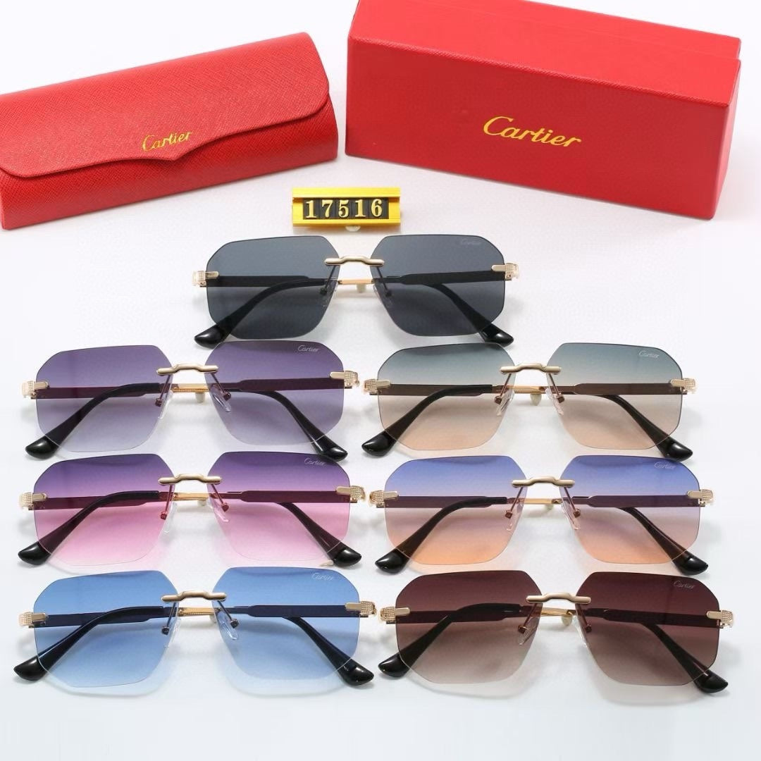 [Luxe]Fashion hot 7 color sunglasses 17156