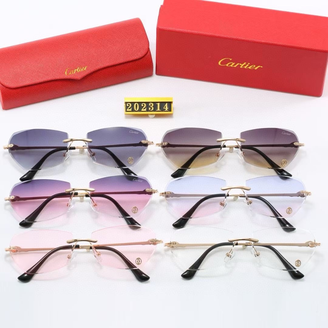 [Luxe]Fashion hot 6 color sunglasses 202314