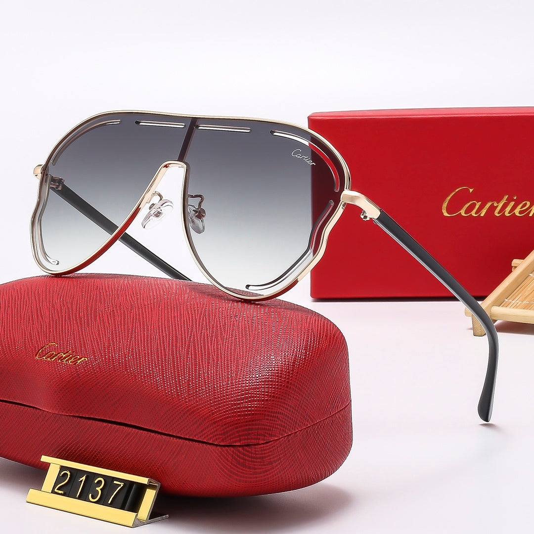 [Luxe]Fashion hot 6 color sunglasses 2137