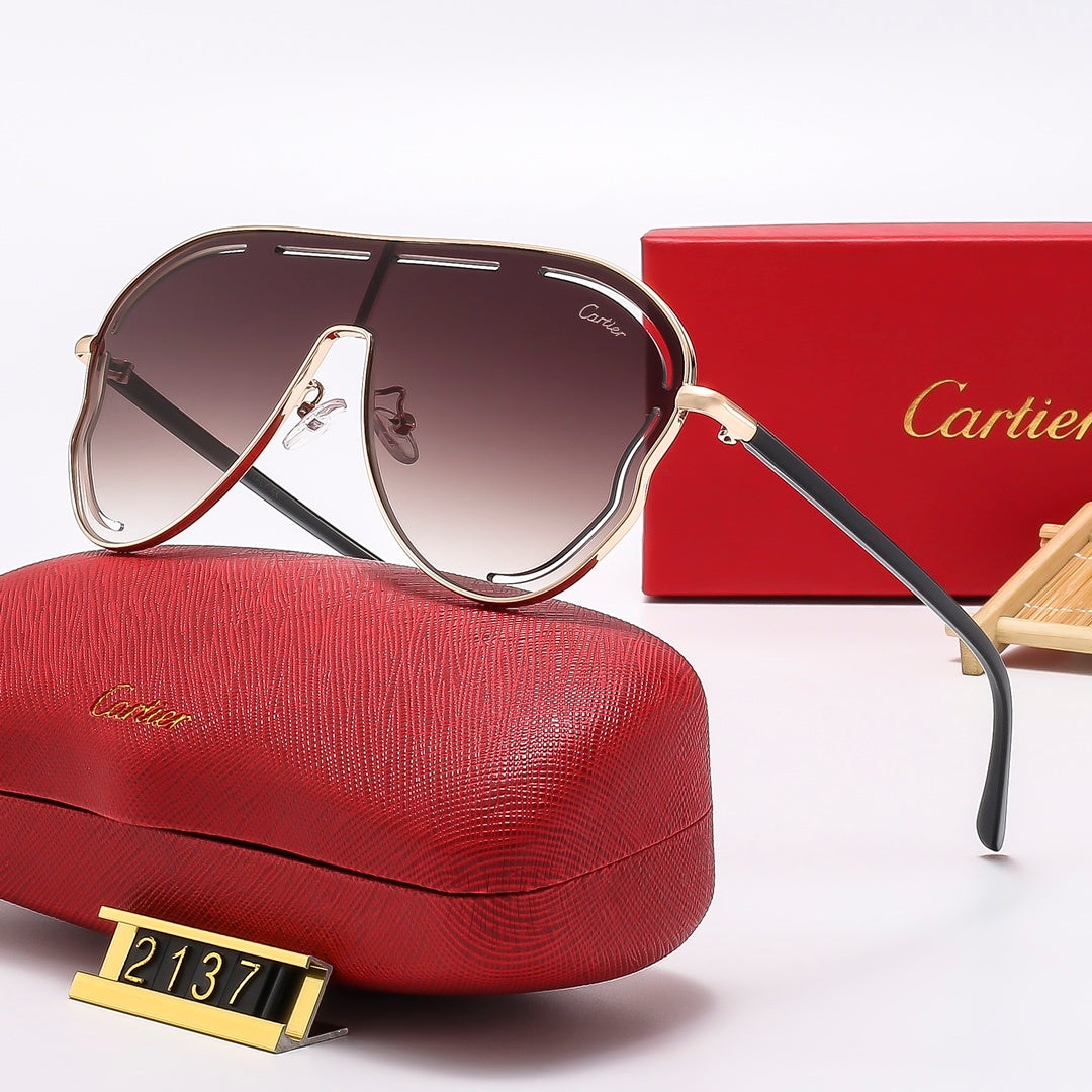 [Luxe]Fashion hot 6 color sunglasses 2137
