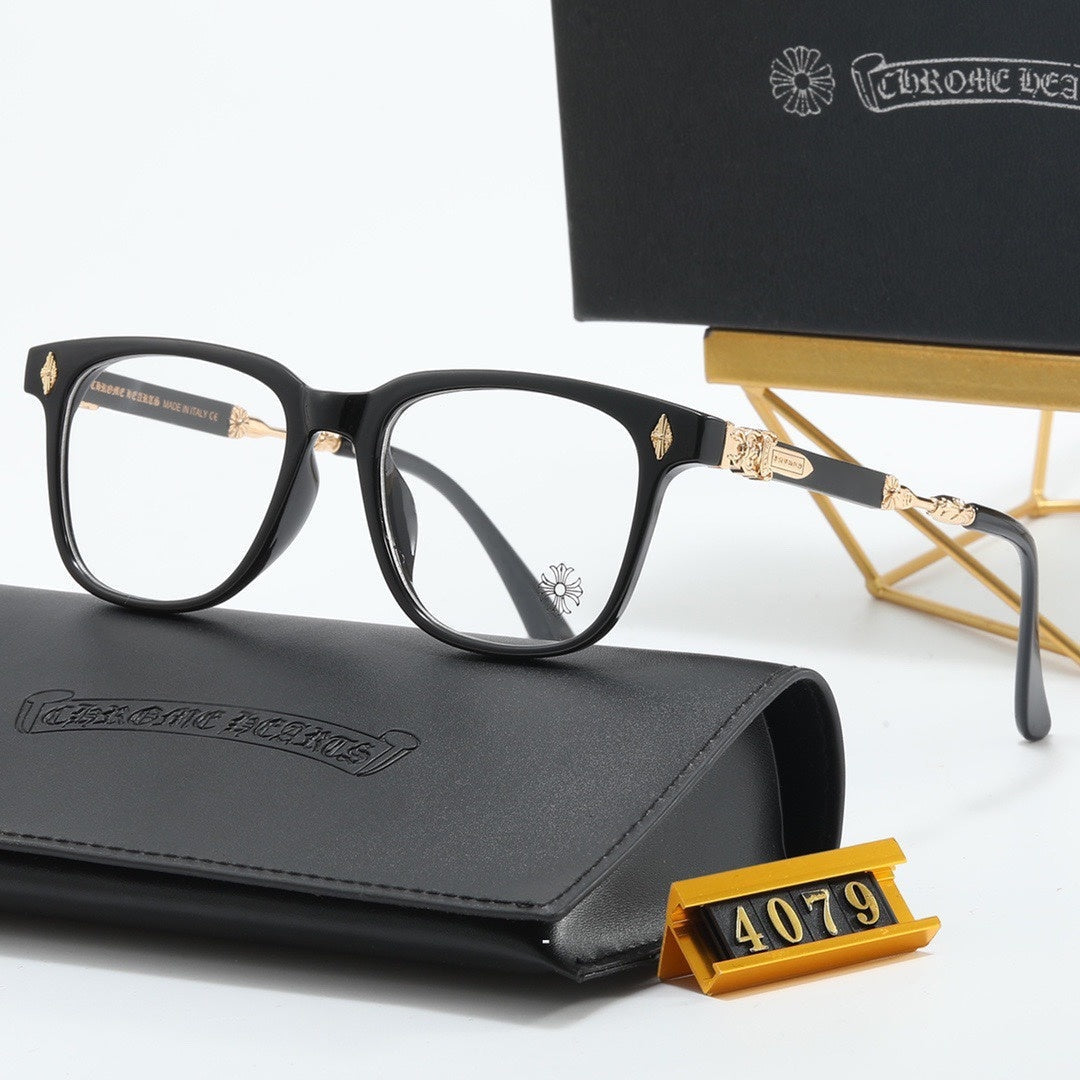 [Luxe]Fashion hot 3 color plain glasses 4079