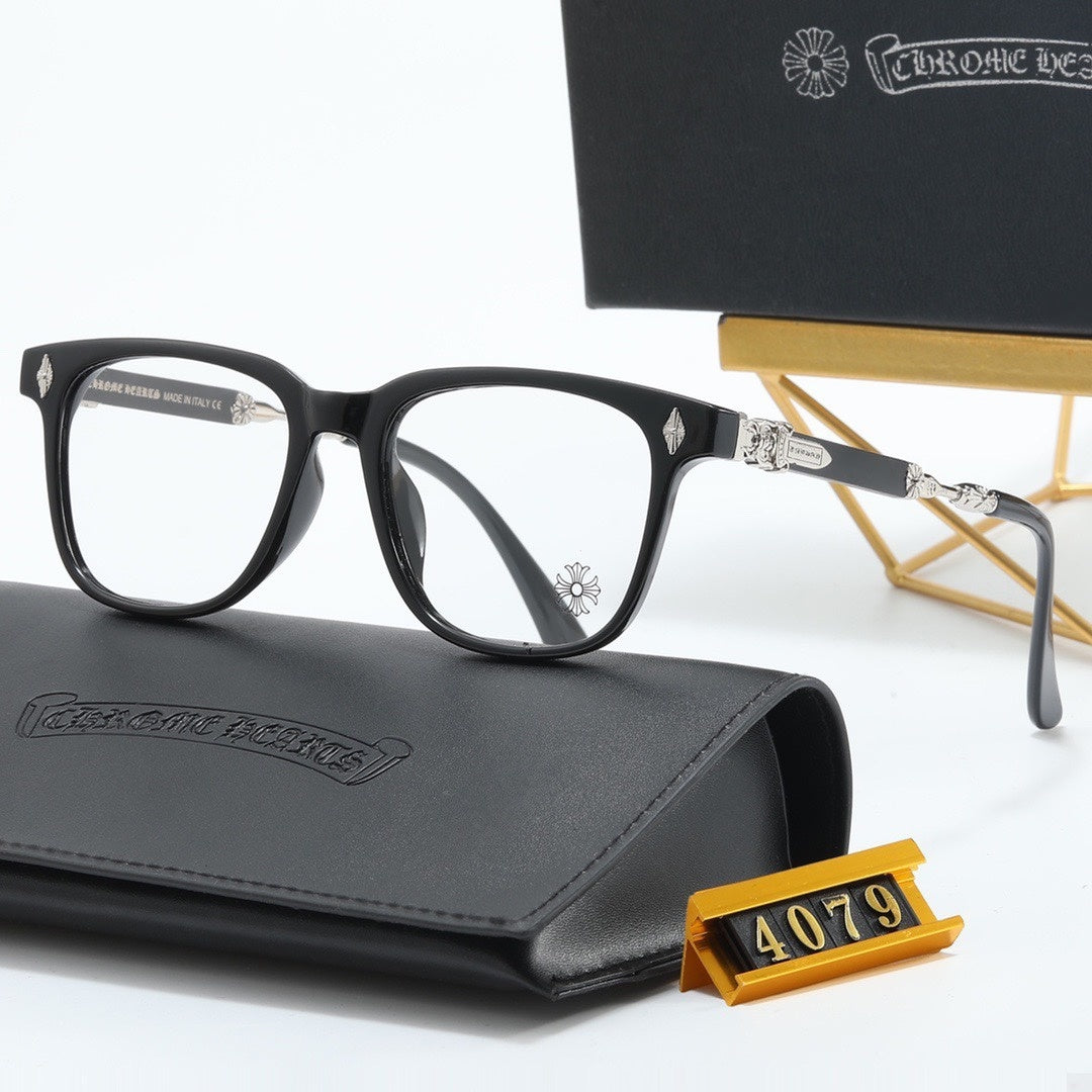 [Luxe]Fashion hot 3 color plain glasses 4079